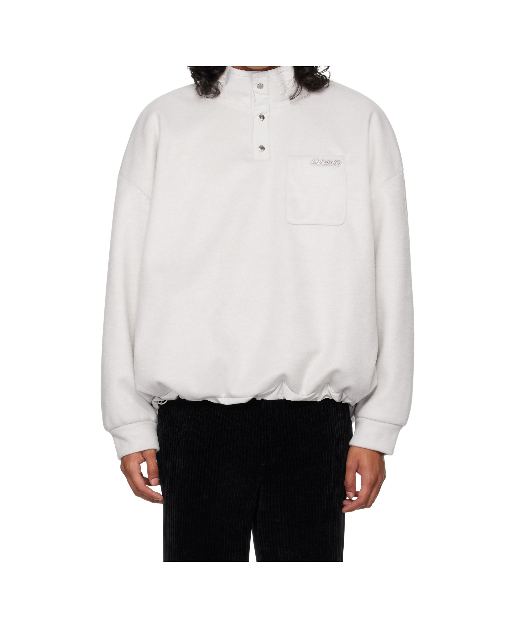 Wooyoungmi Long-sleeved Sweater In White