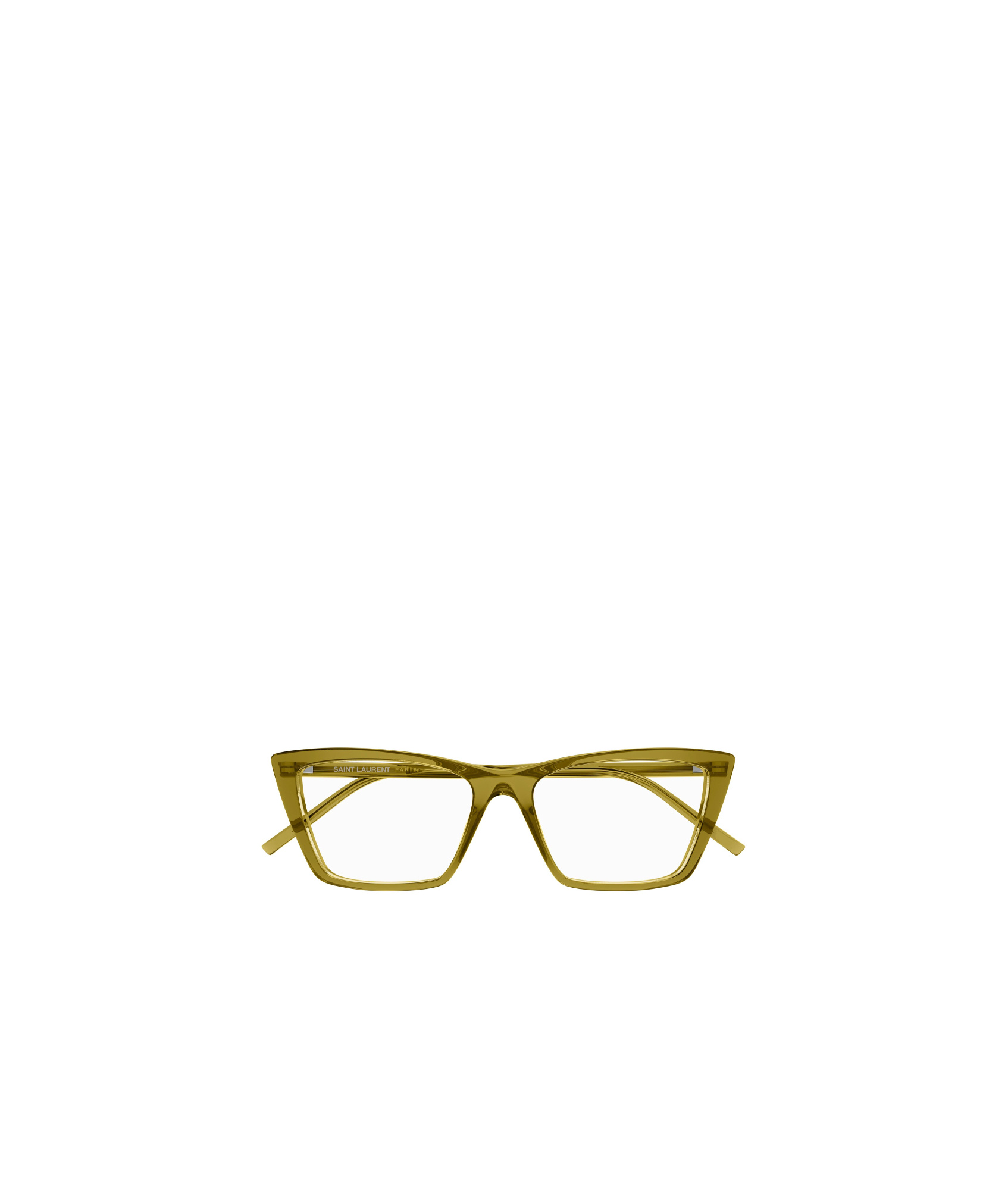 Saint Laurent Full-frame Flat Mirror In Brown