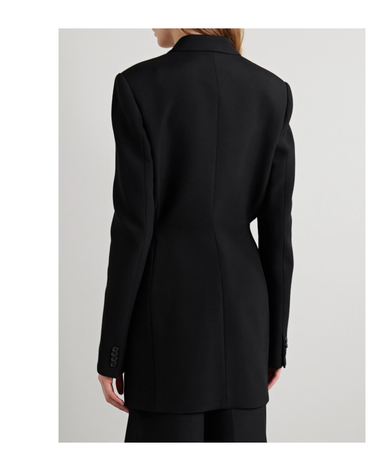 Khaite Beckett Single Breasted Jacket In Black