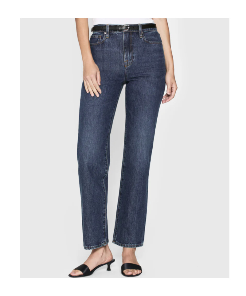 Frame Le Jane Jeans Ankle In Blue