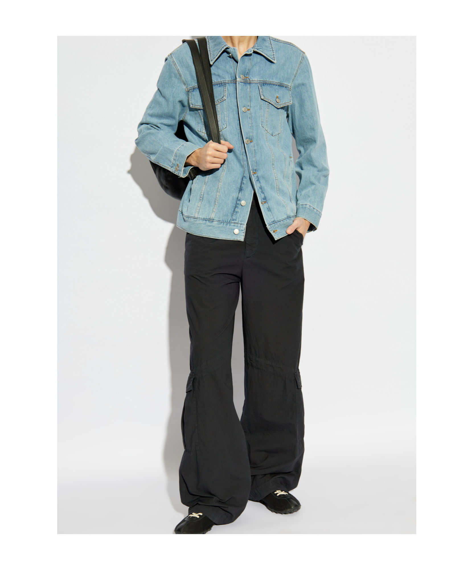 Dries Van Noten Belt-loop Overalls In Black