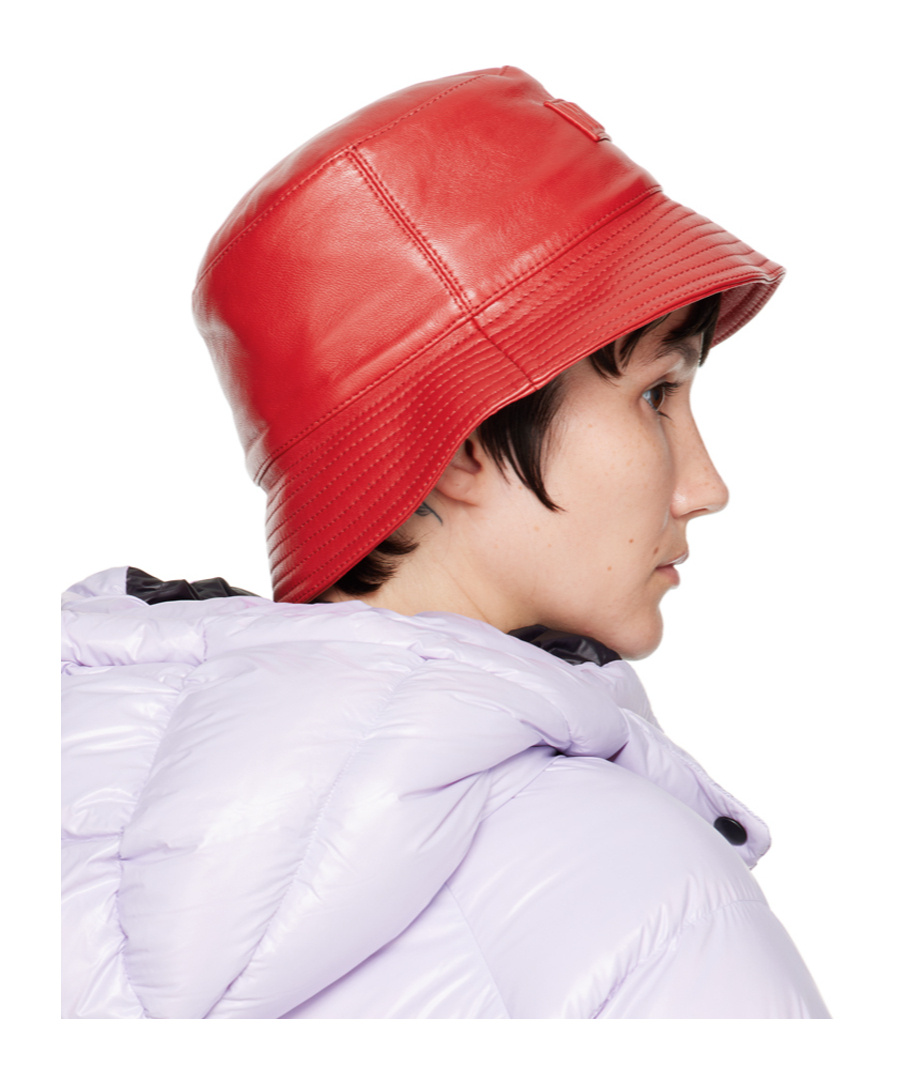Mackage Logo Fisherman's Hat In Purple