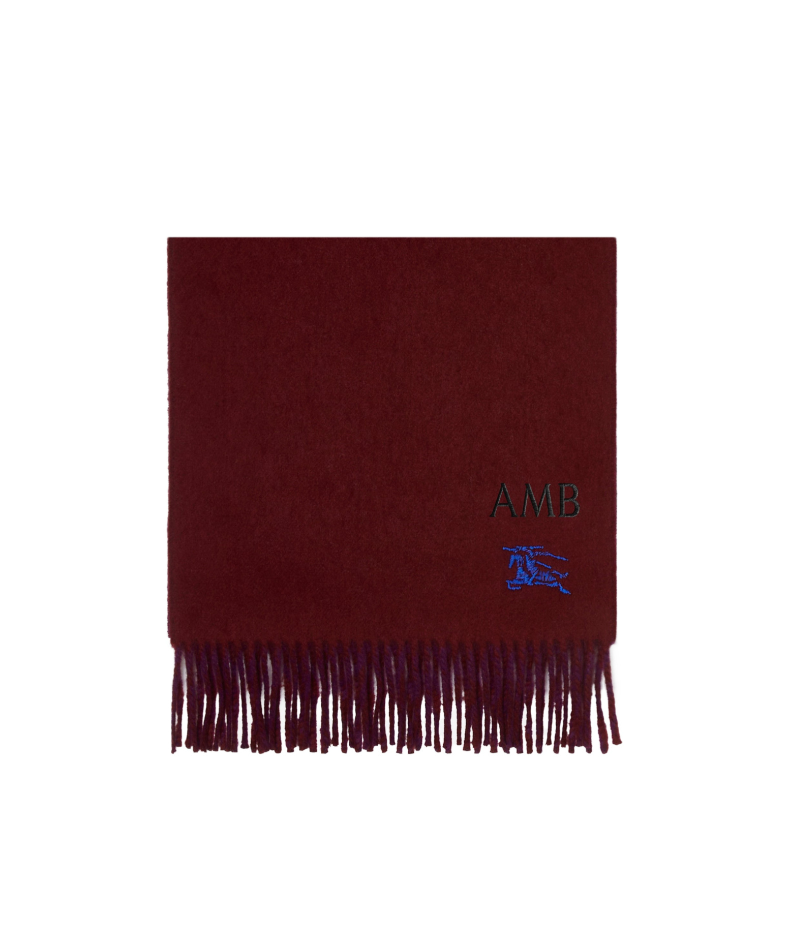 Burberry Reversible Cashmere Scarf In Brown