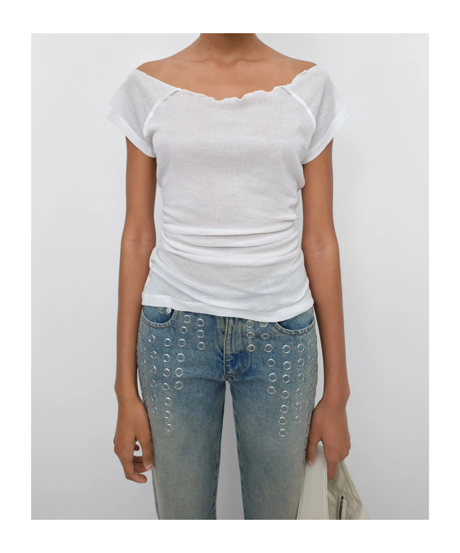 Gimaguas Jeans With Belt Loops In Blue