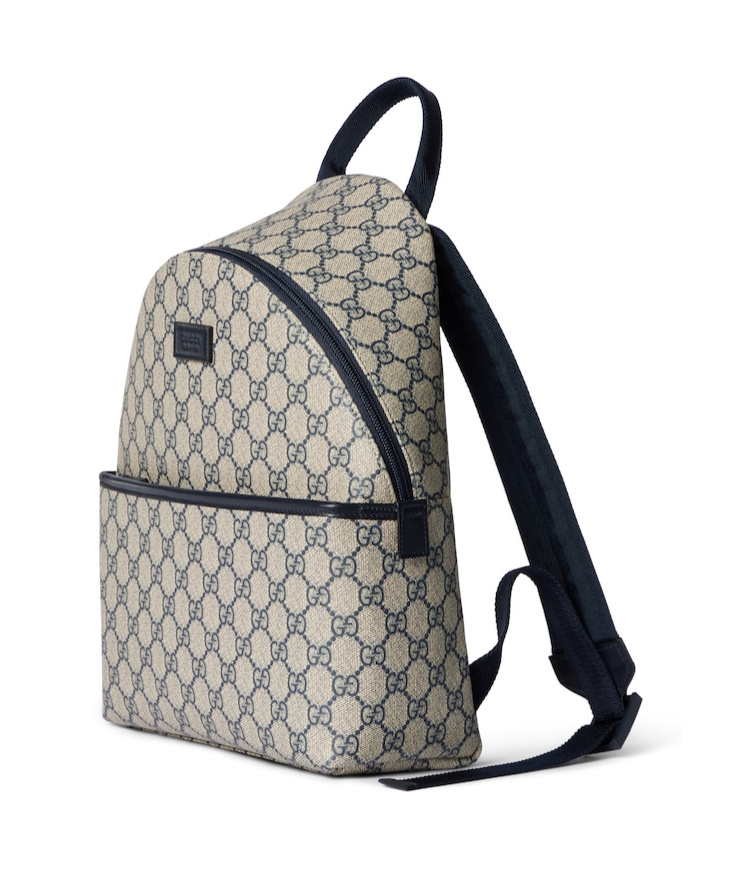 Gucci Gg Backpack In Gray