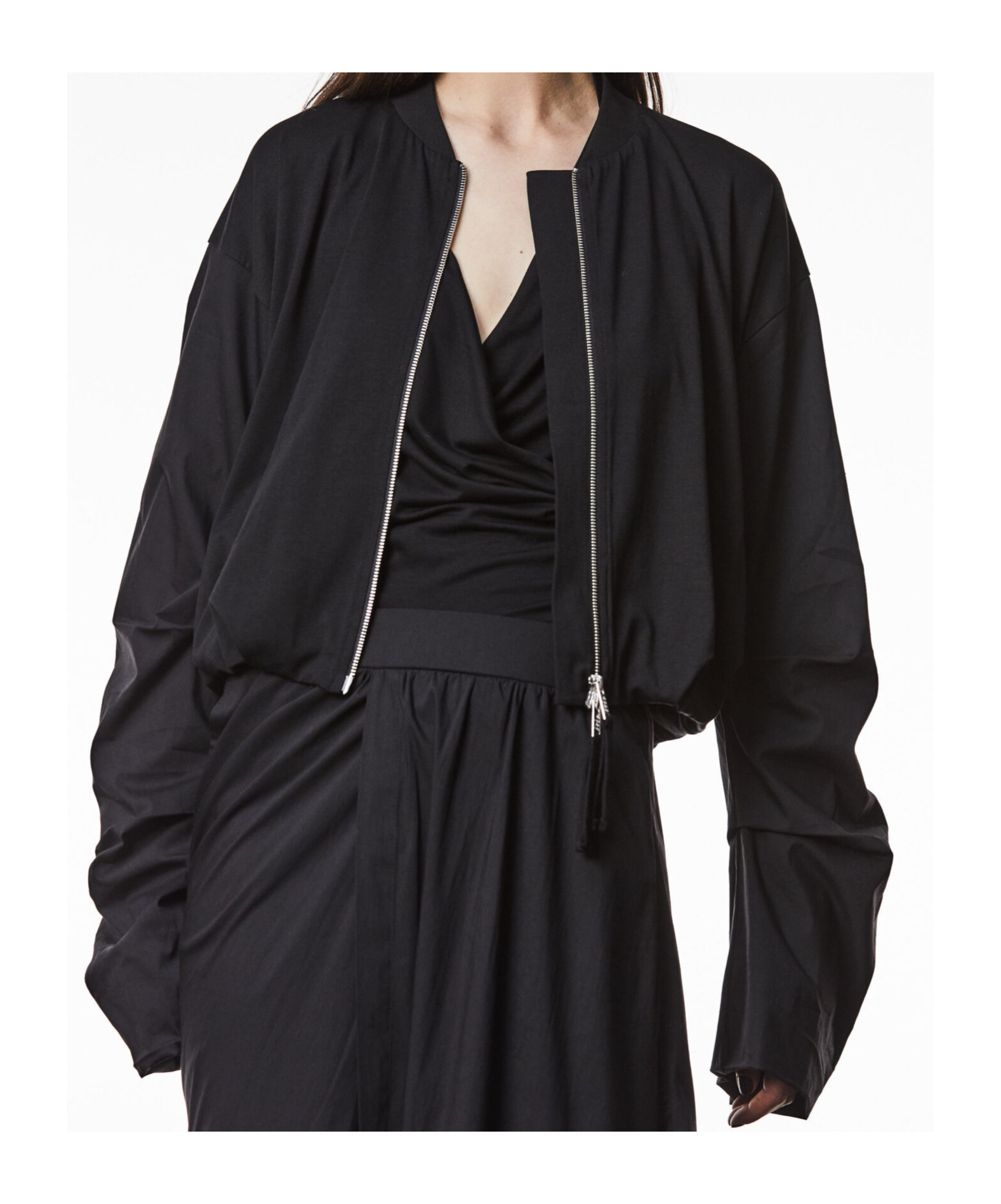 Thom Krom Long-sleeved Casual Jacket In Black