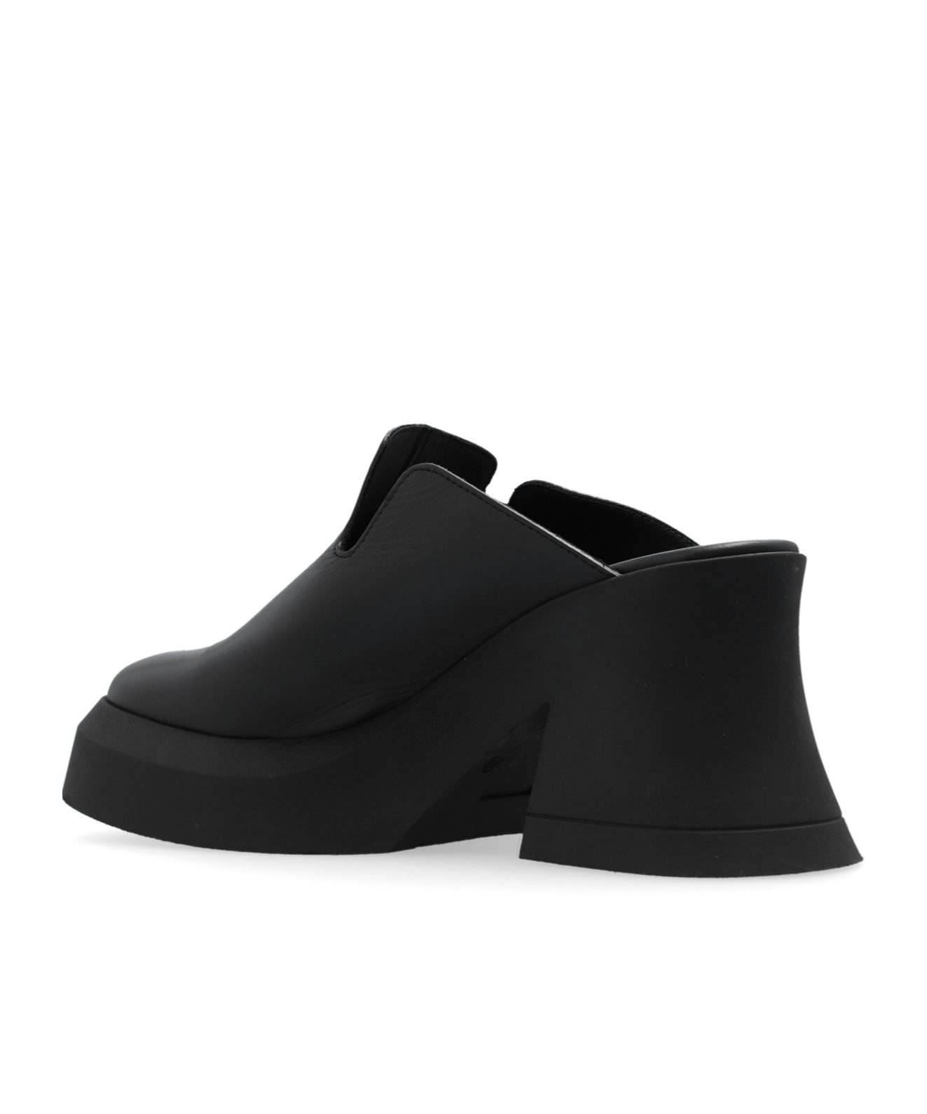 Miista Muller Shoes With Round Head In Black