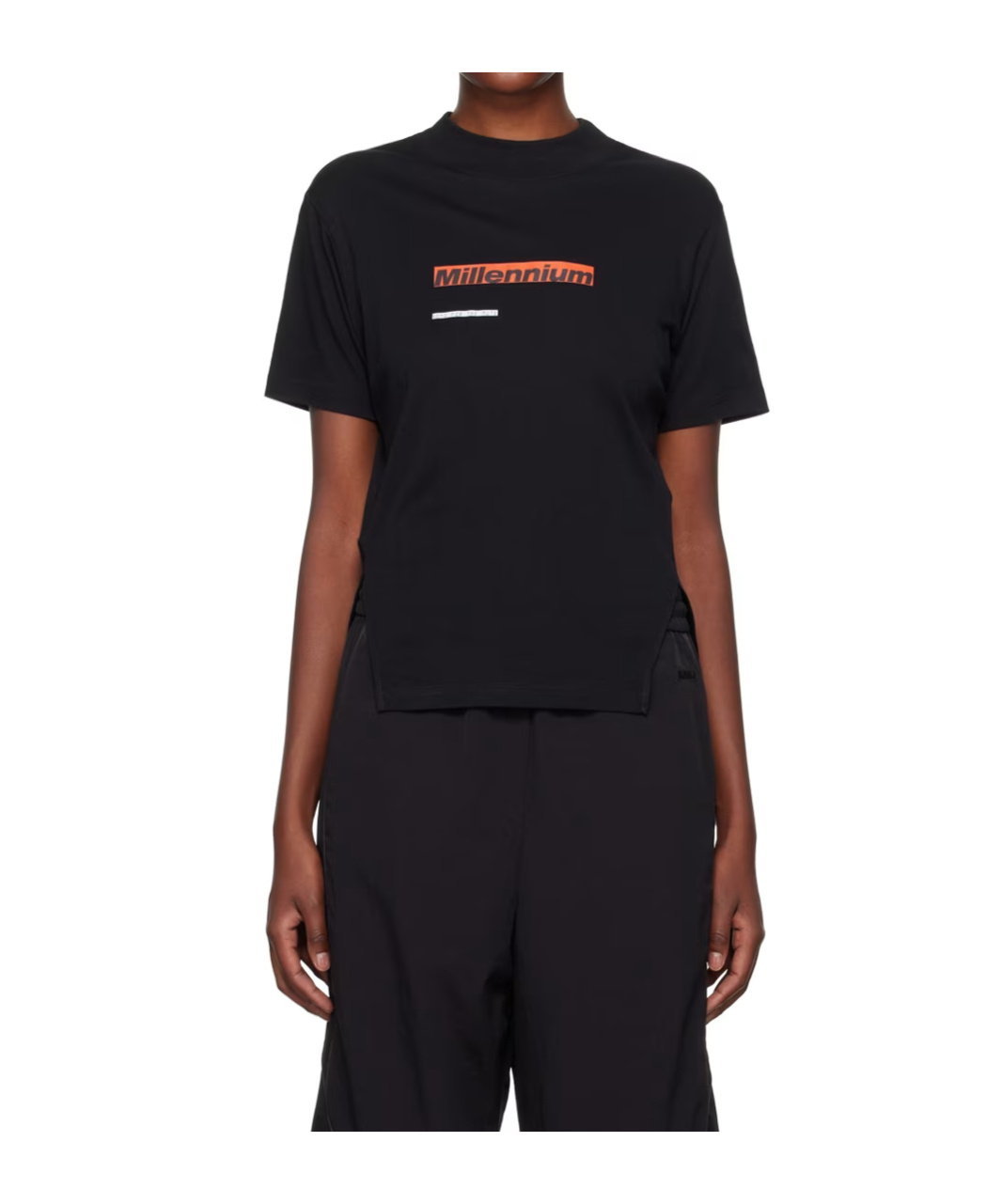 Song For The Mute Crew Neck T-shirt In Black