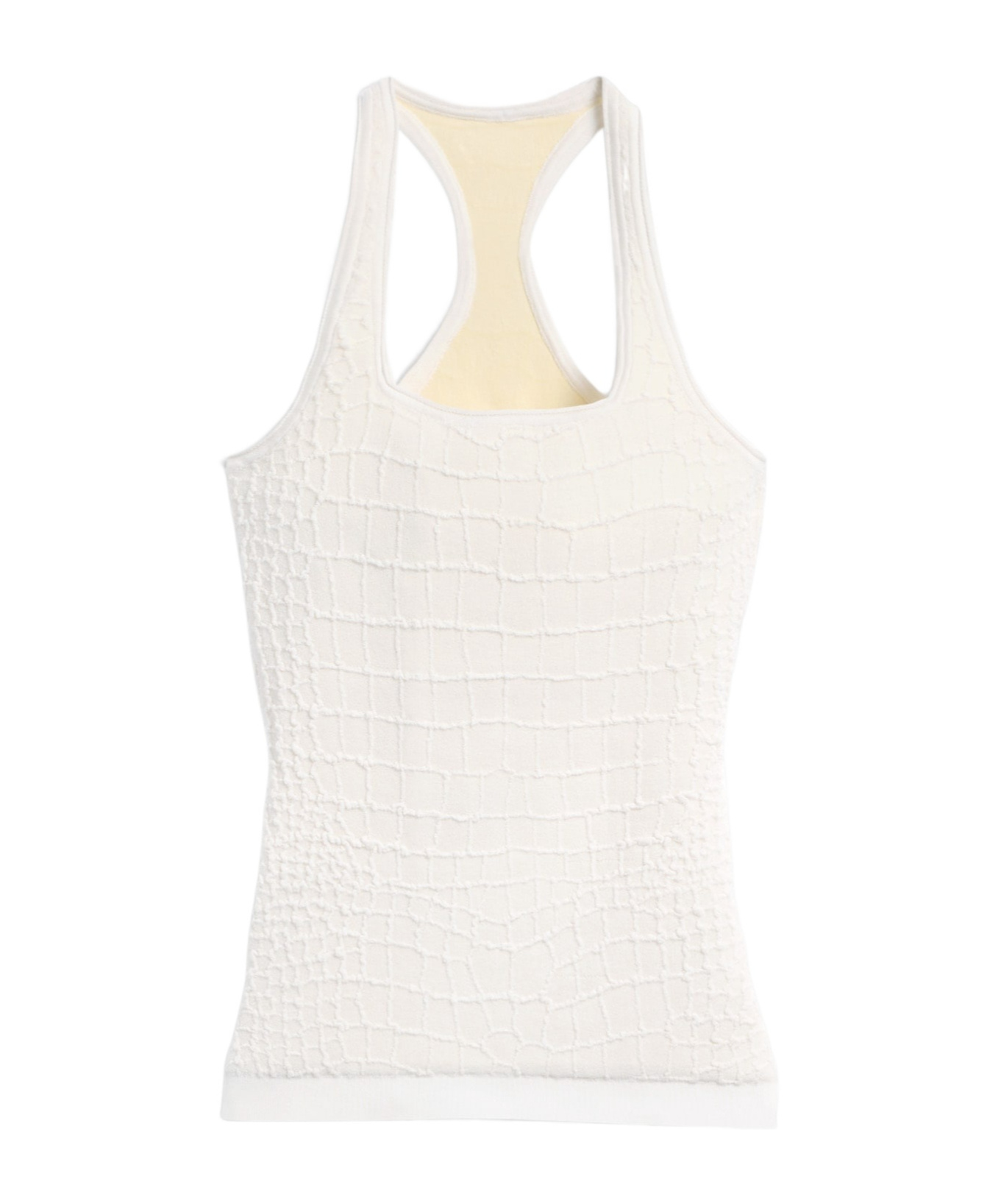 Jacquemus Top Scala Viscose In White