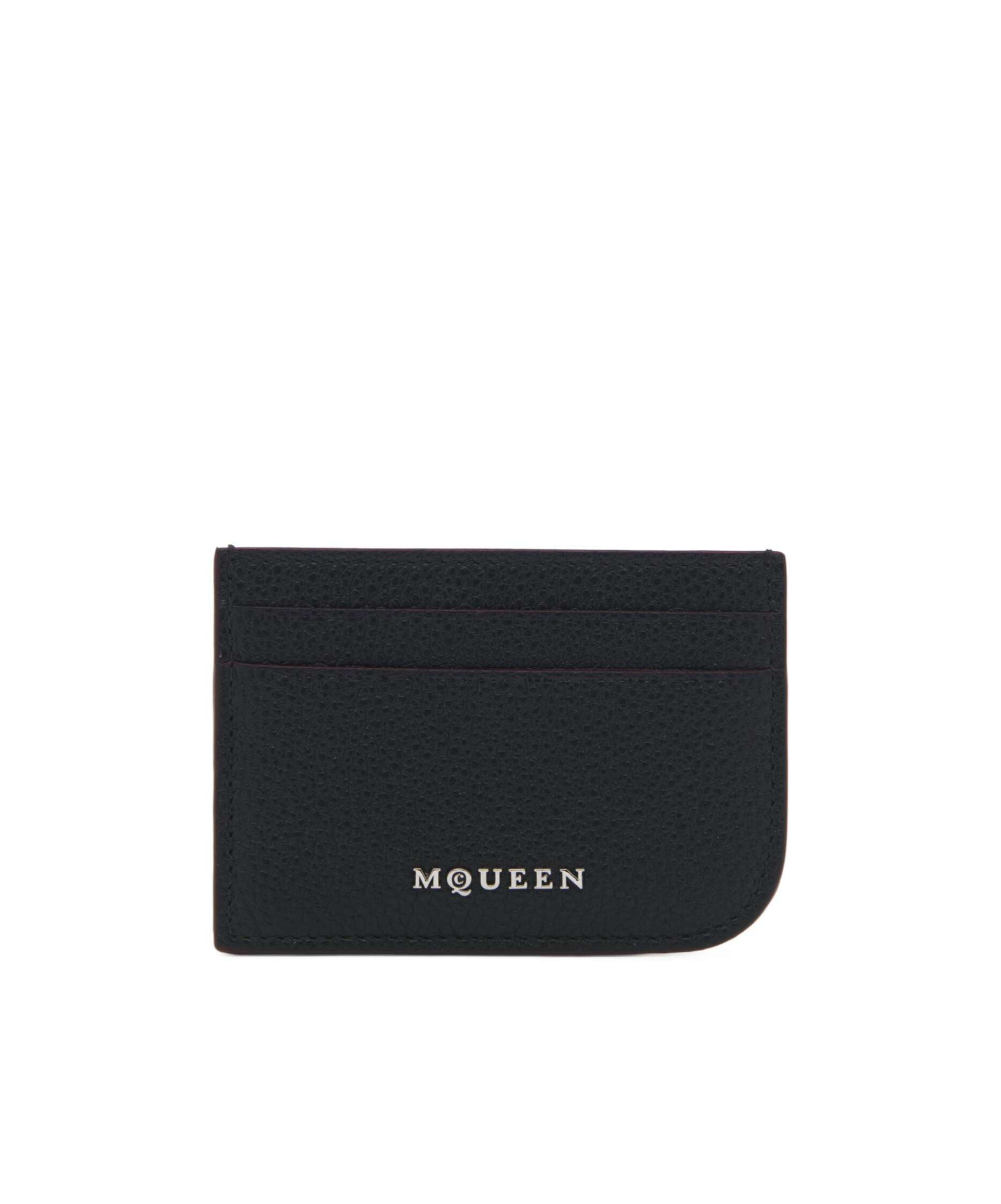 Alexander Mcqueen Sling Card Bag In Black