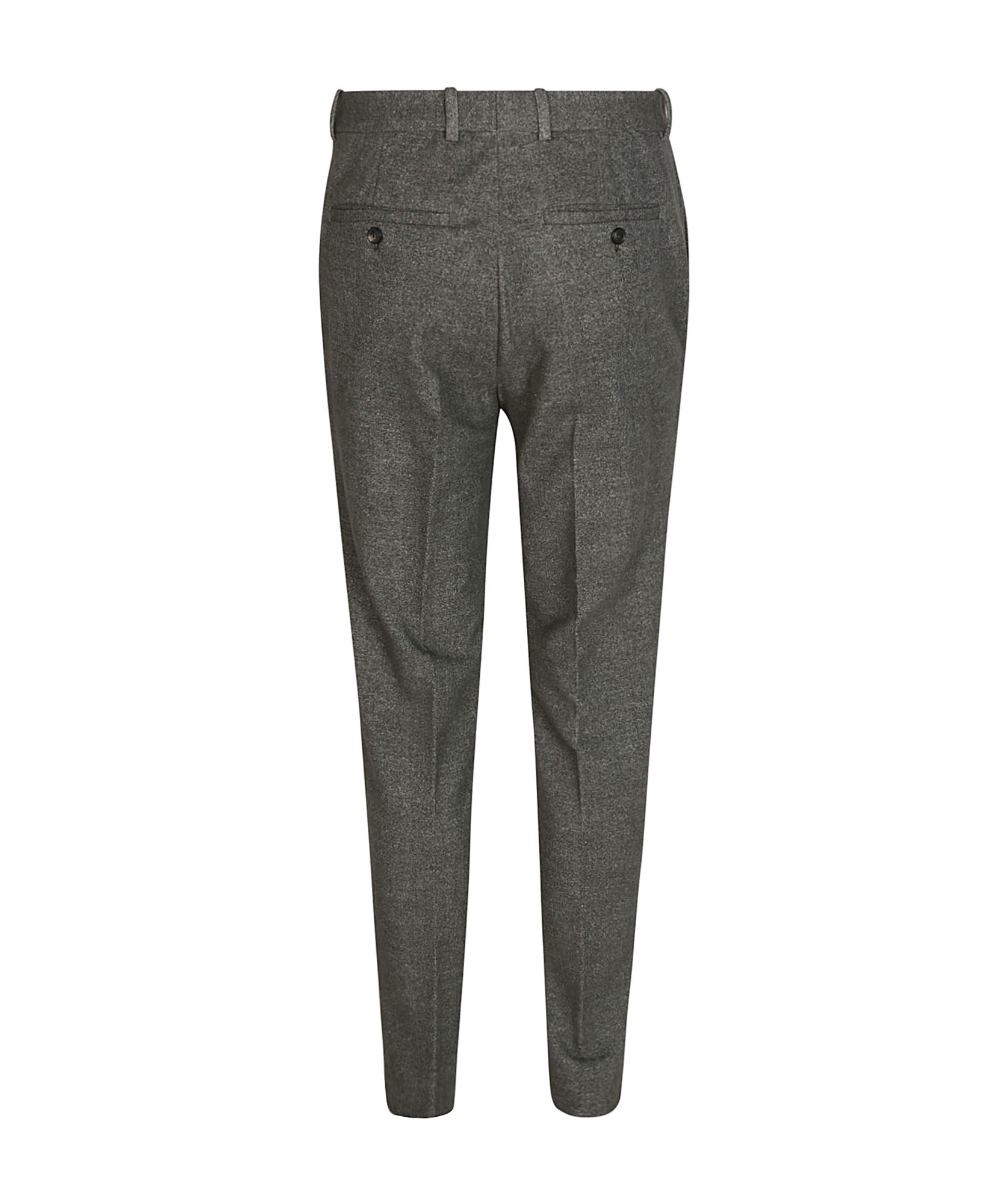 Circolo 1901 Tailored Stretch-cotton Trousers In Black