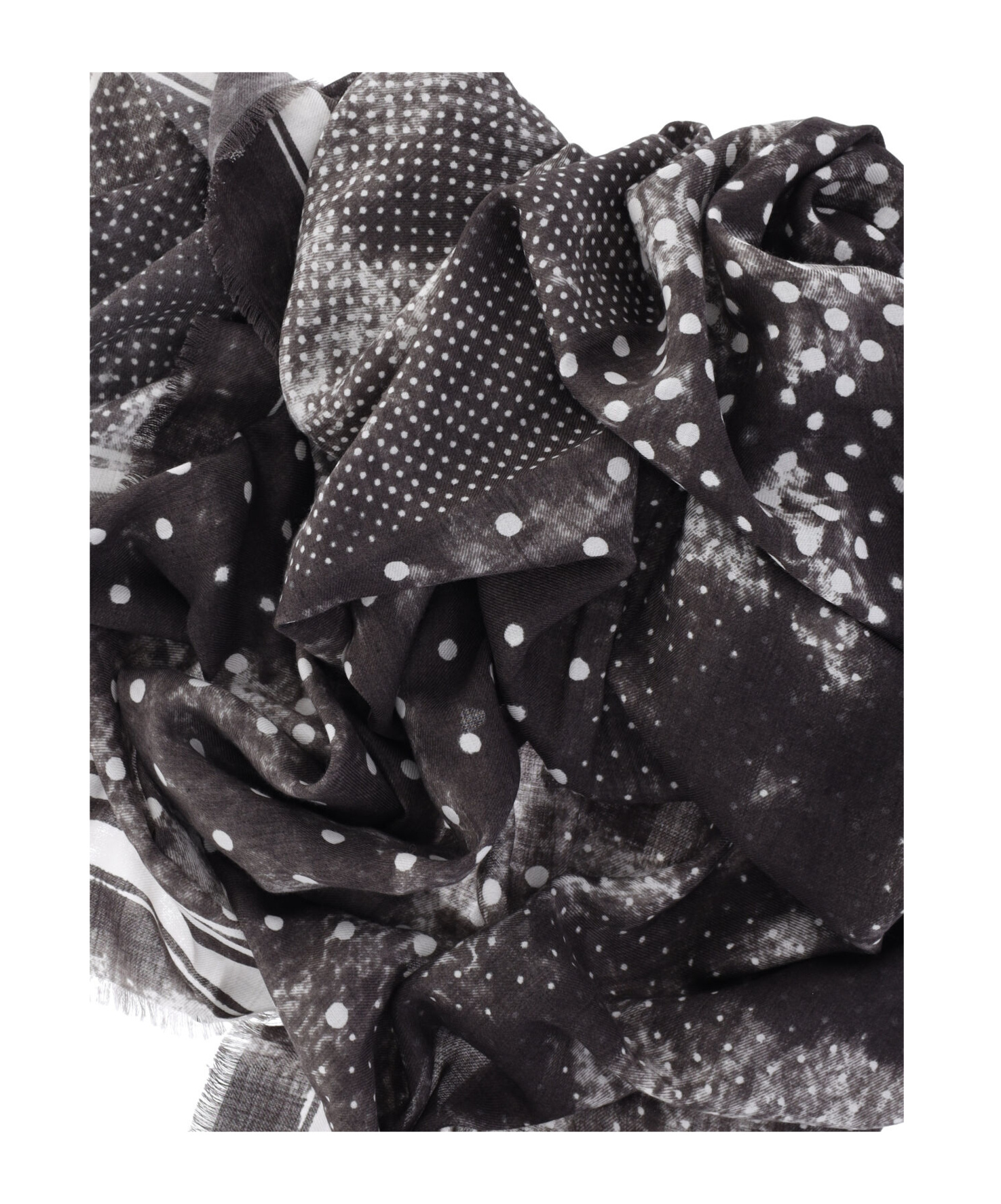 Destin Surl Polka Dot Scarf 'jil Quadra'