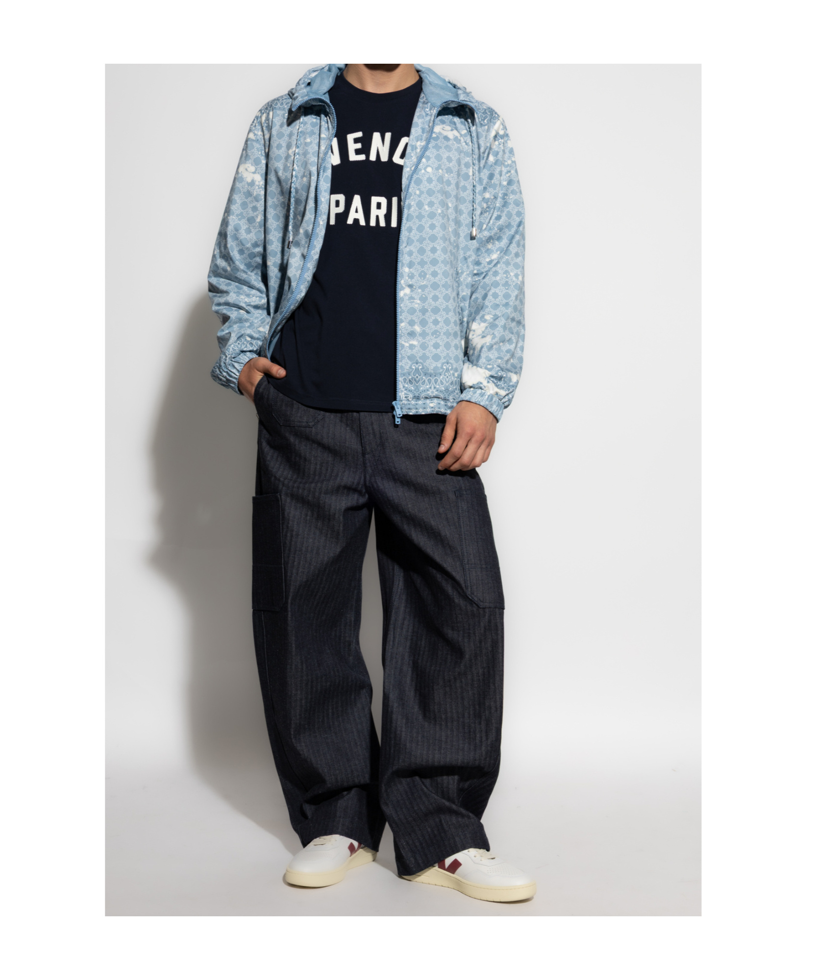 Givenchy Blue Cotton Clothing Jeans In Black