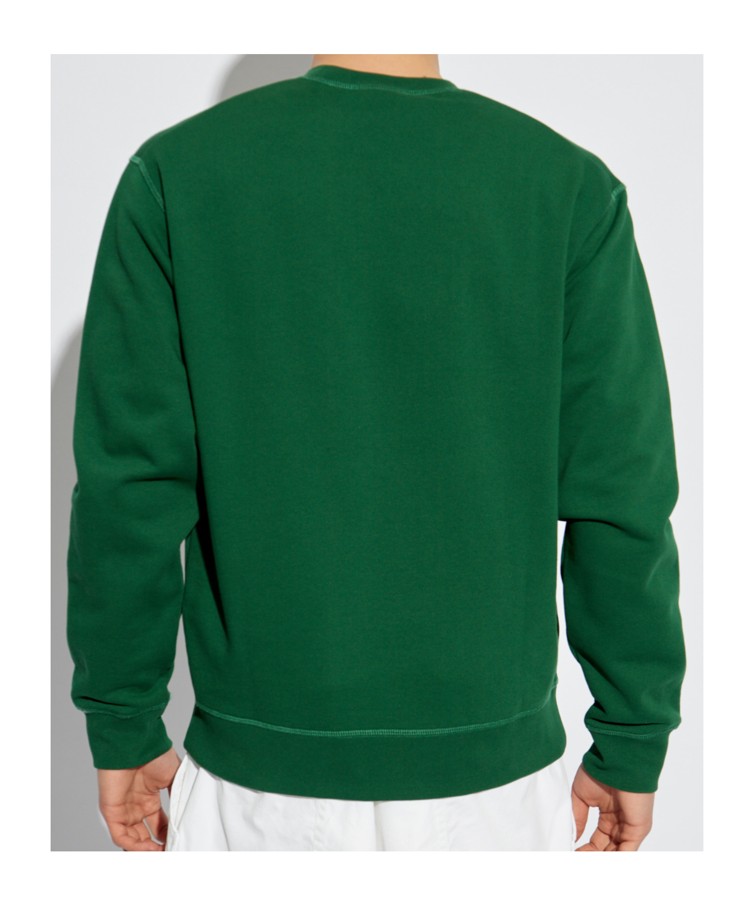 Dsquared2 Logo-print Sweatshirt In Green
