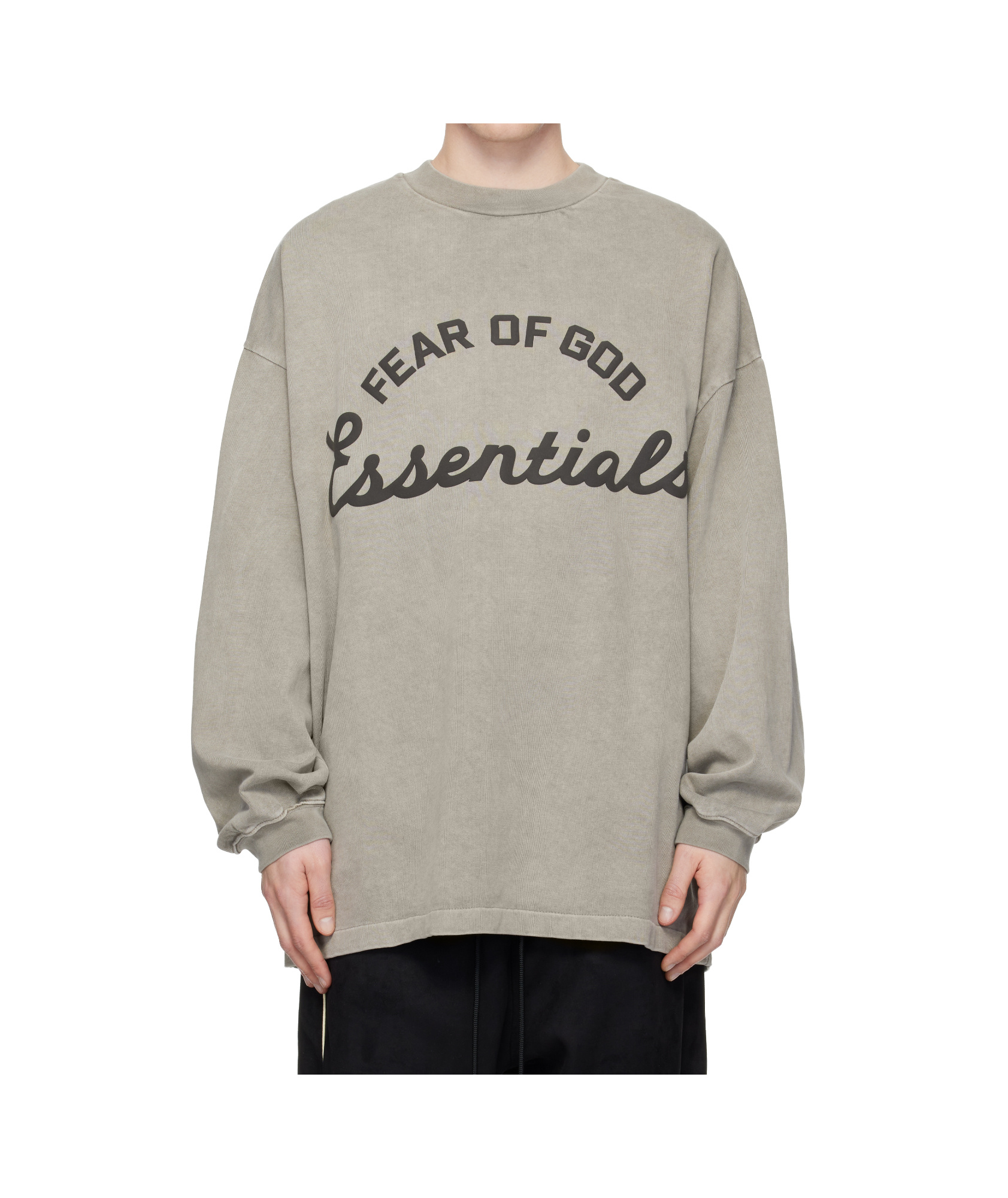 Essentials Training 90s Long-sleeved T-shirt In Gray