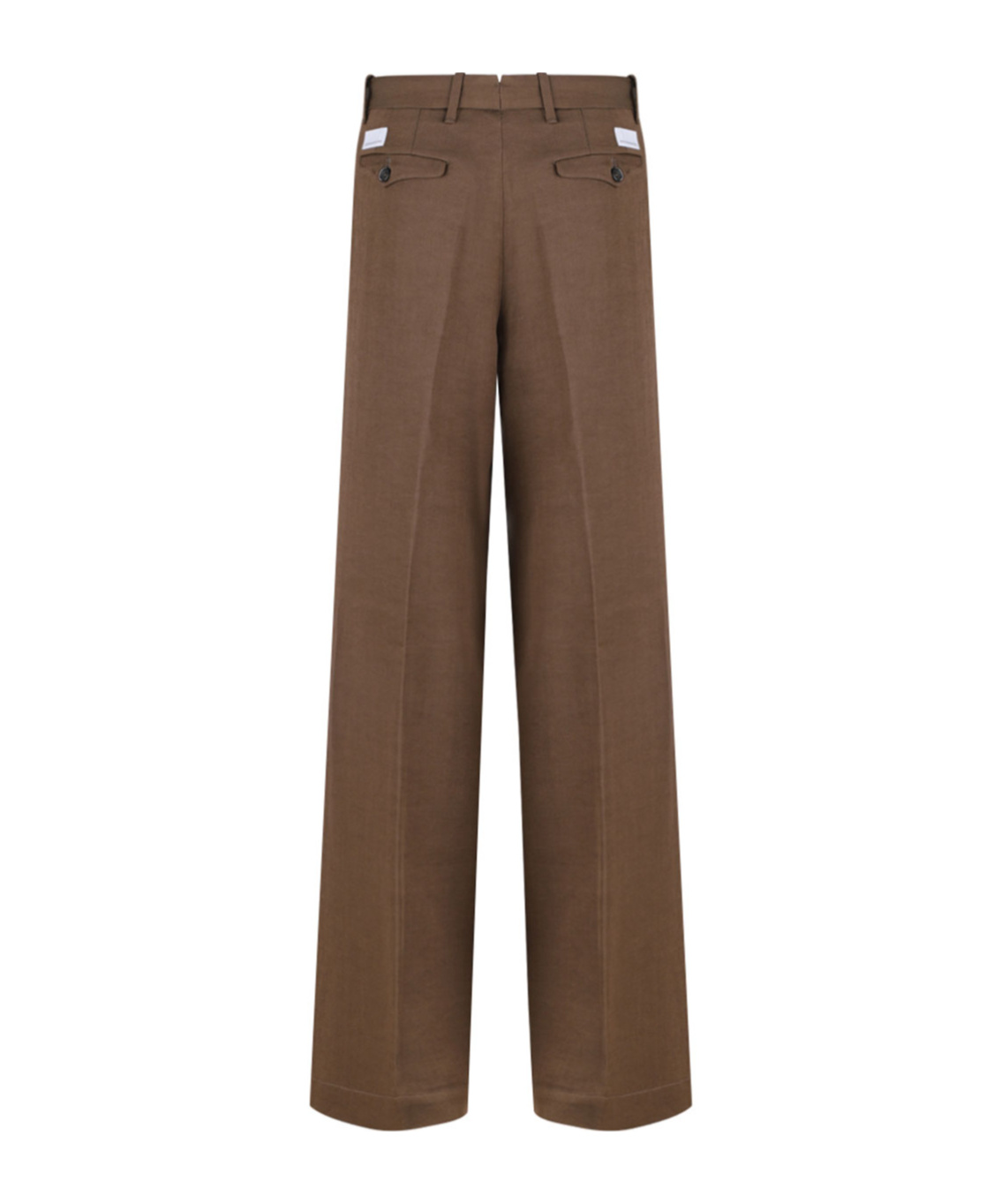 Shop Nine In The Morning Pressed-crease Trousers