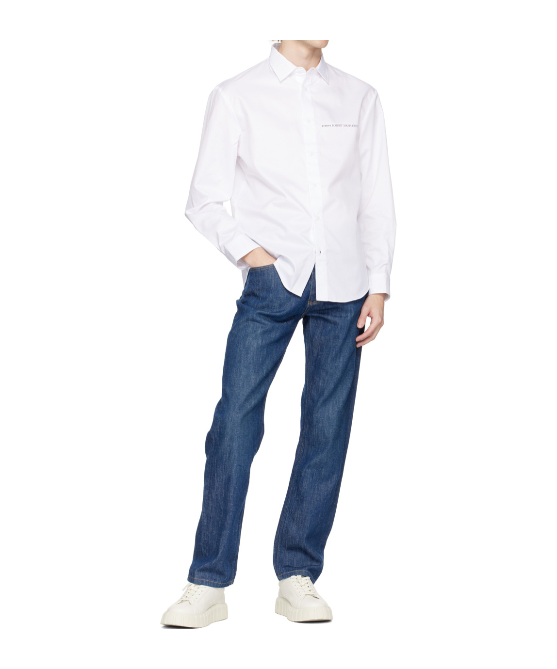 Misbhv White Embrace Shirt In White