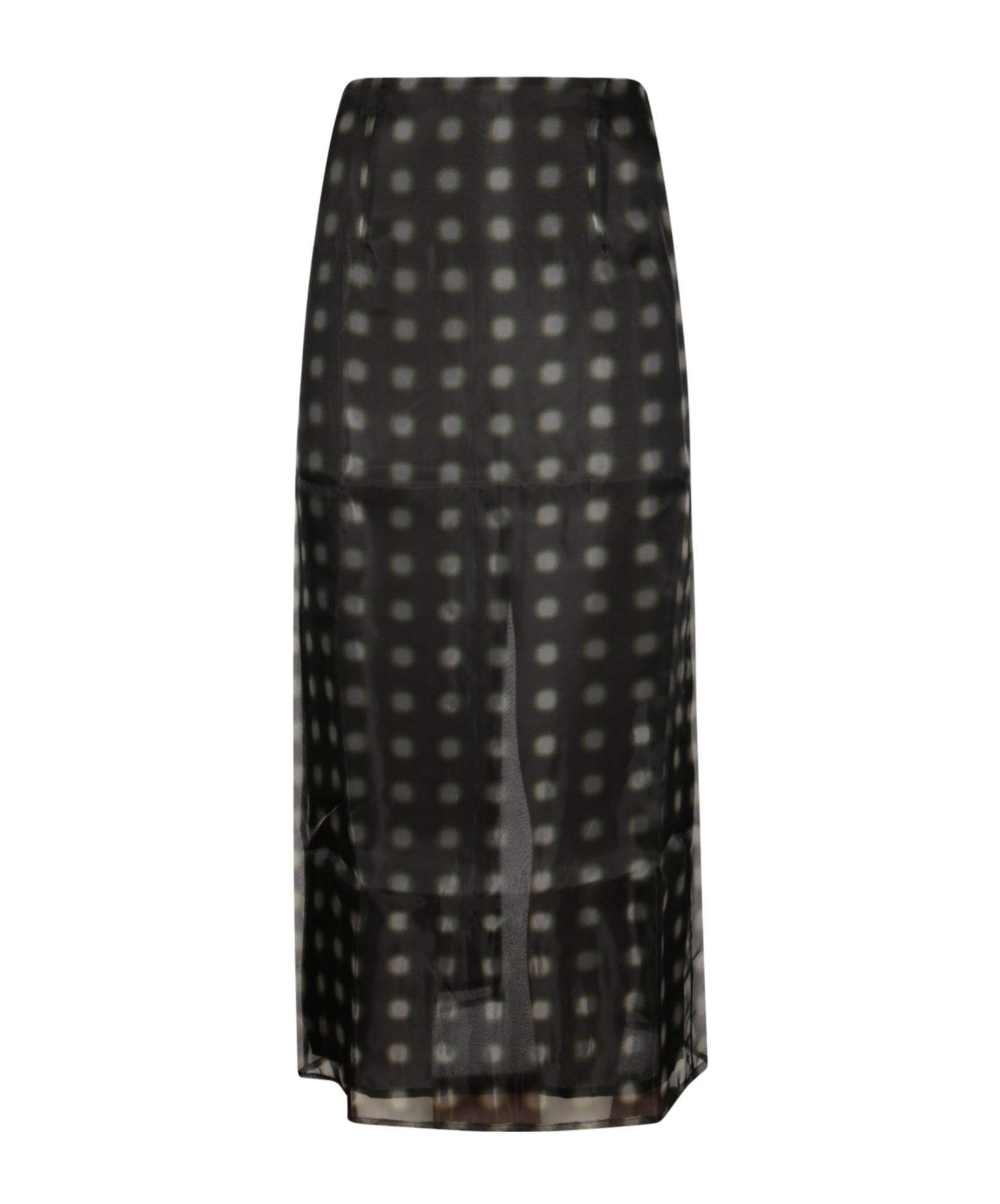16arlington Semi-transparent Design Midi Skirt
