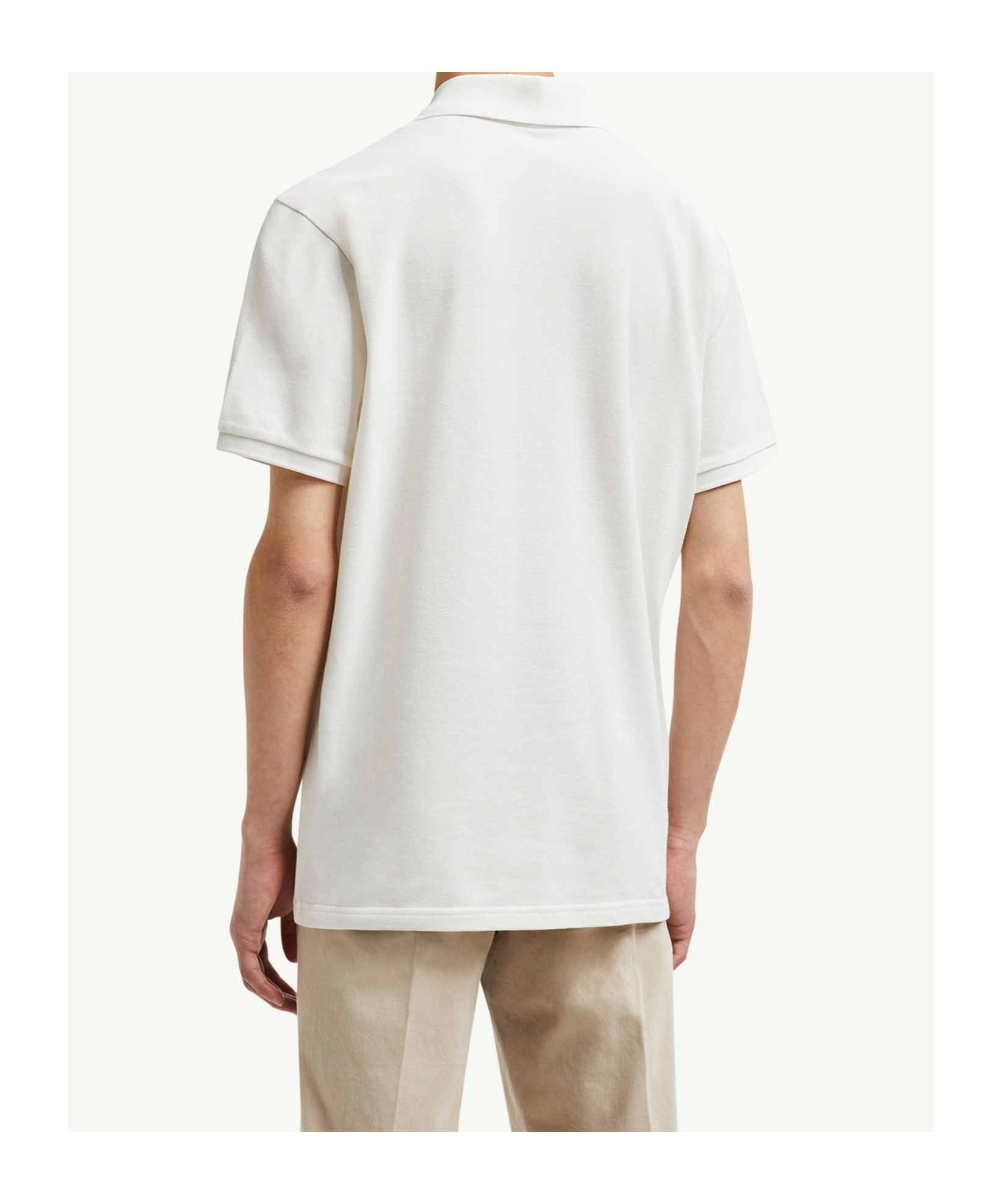 Moncler Ss Polo In White