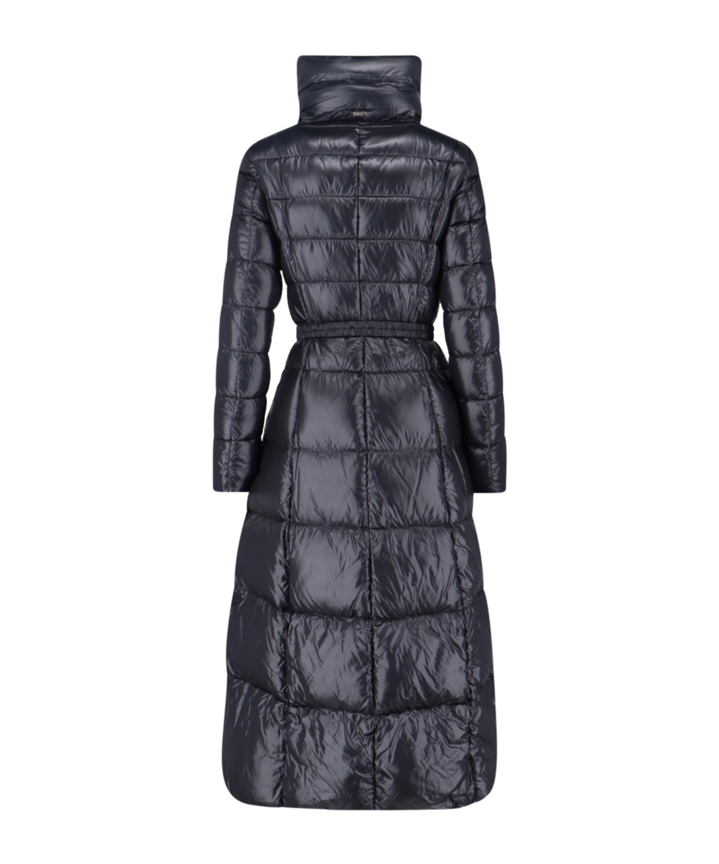 Herno Coats Black In Blue