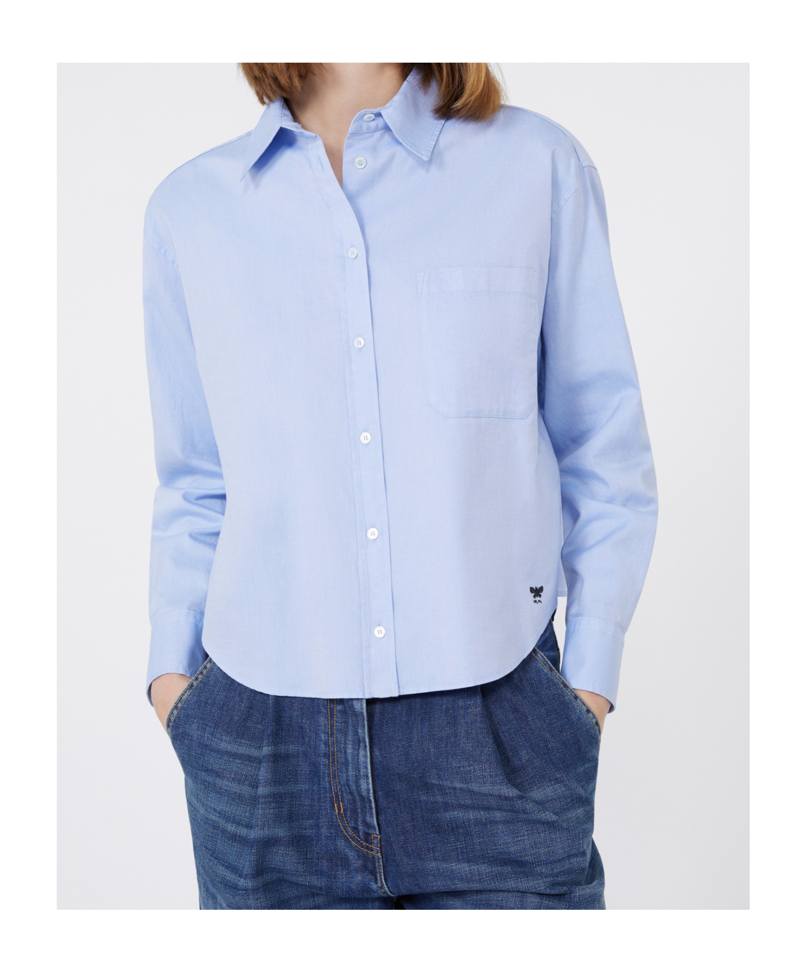 Weekend Max Mara Lapel Long Sleeve Shirt