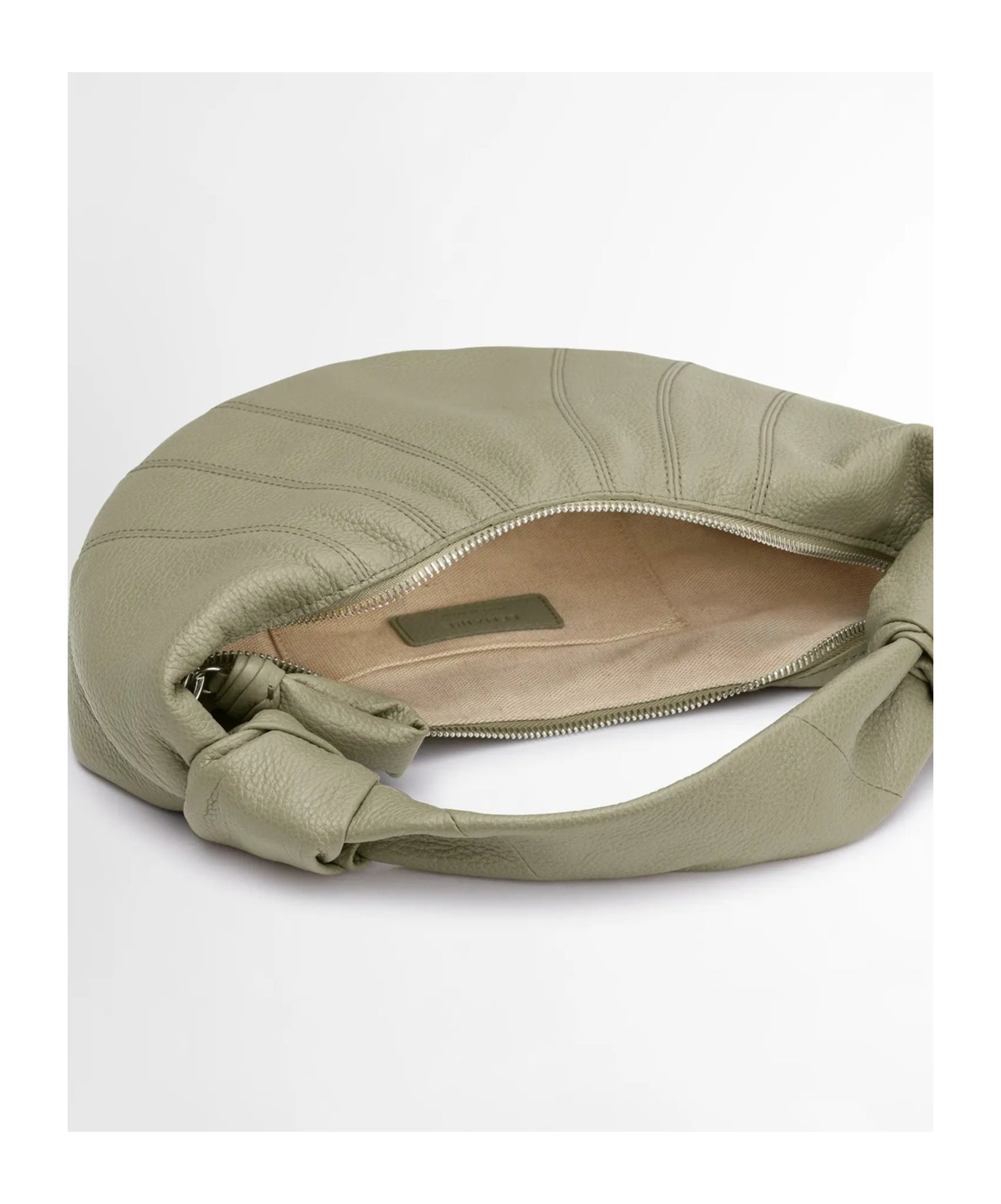 Lemaire Mini Fortune Croissant Shoulder Bag In Nude
