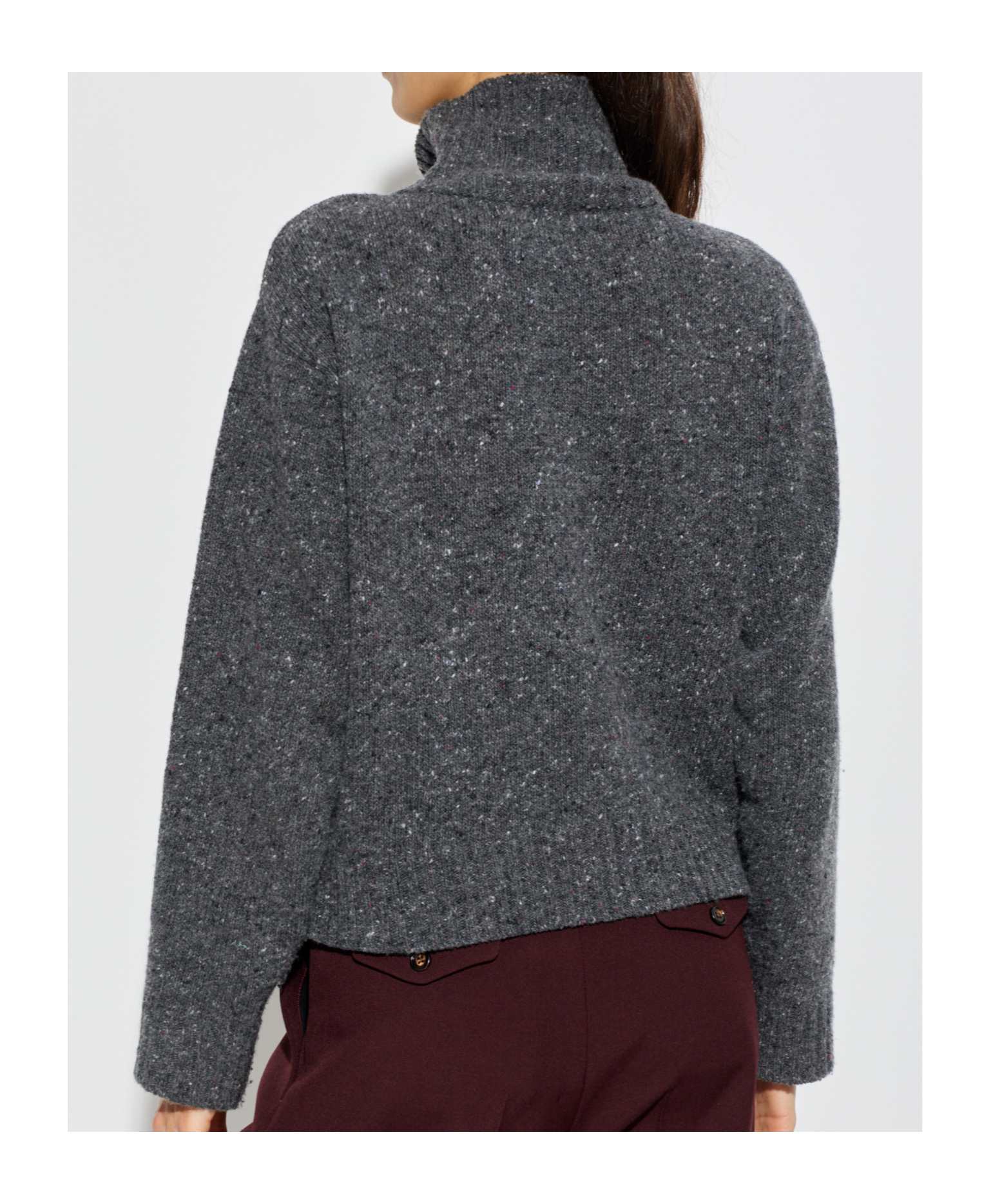 Samsoe & Samsoe Salois Button-fastening Cardigan In Gray