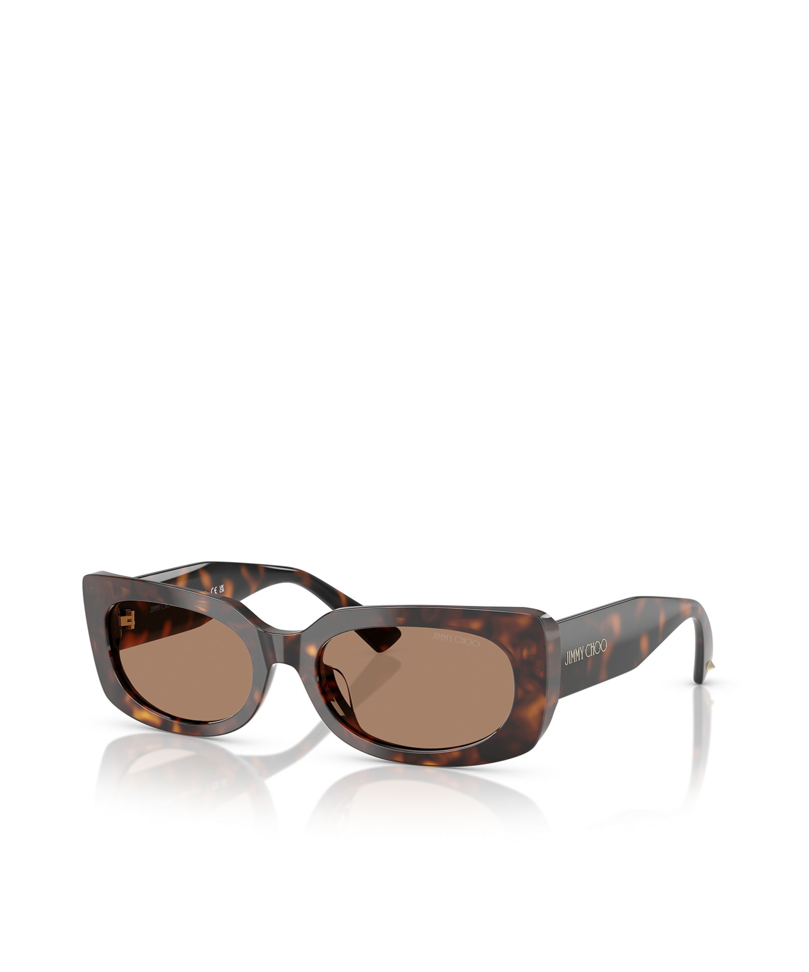 Jimmy Choo Eyewear Rectangle Frame Sunglasses