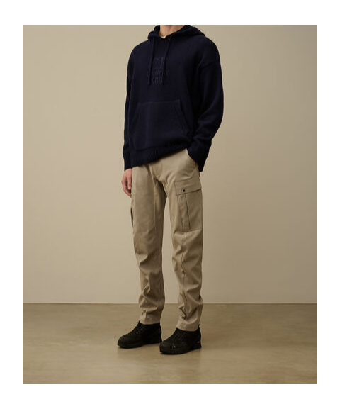 C.p. Company Cargo-pocket Trousers In Brown