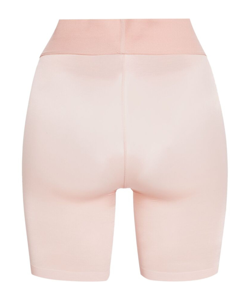 Wolford Cotton Contour Control Shaping Shorts In Pink