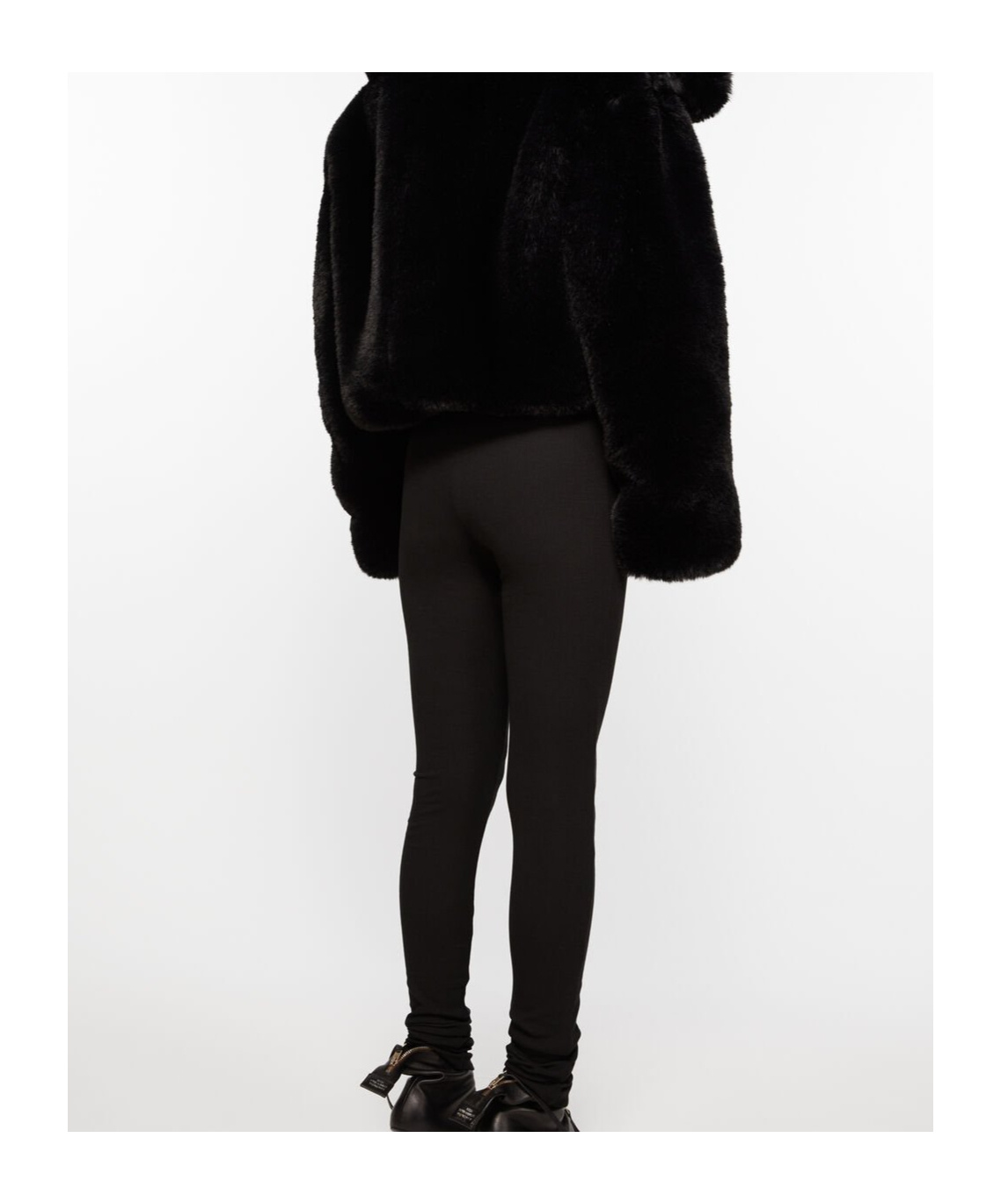 Shop Acne Studios Rib Tights In Black