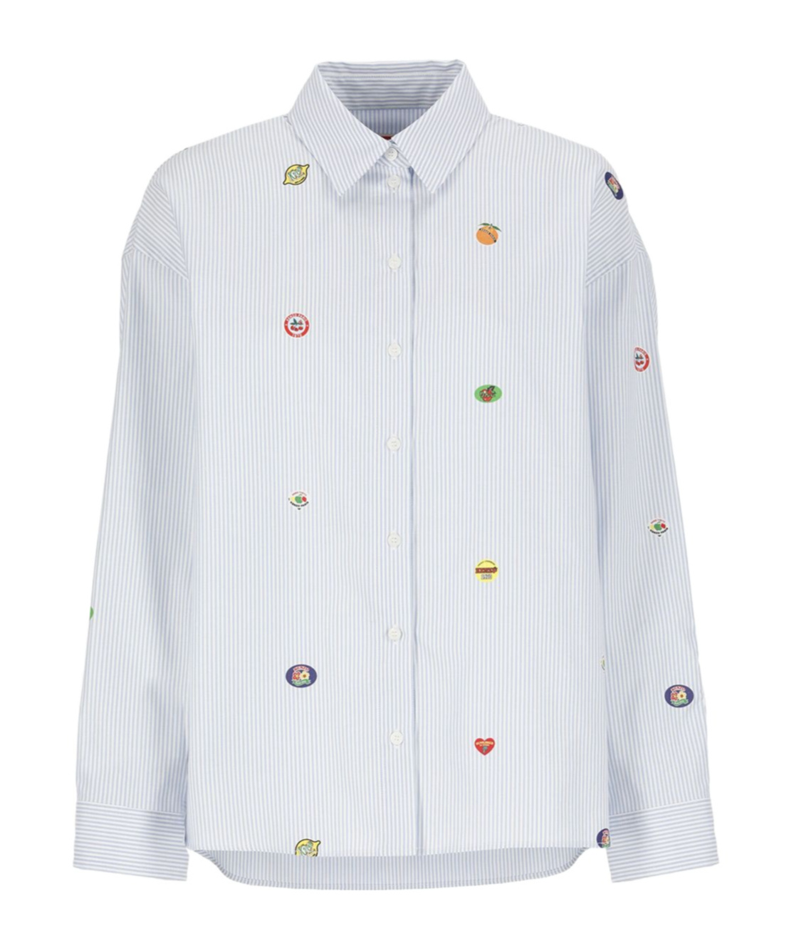 Kenzo Striped Long-sleeve Shirt