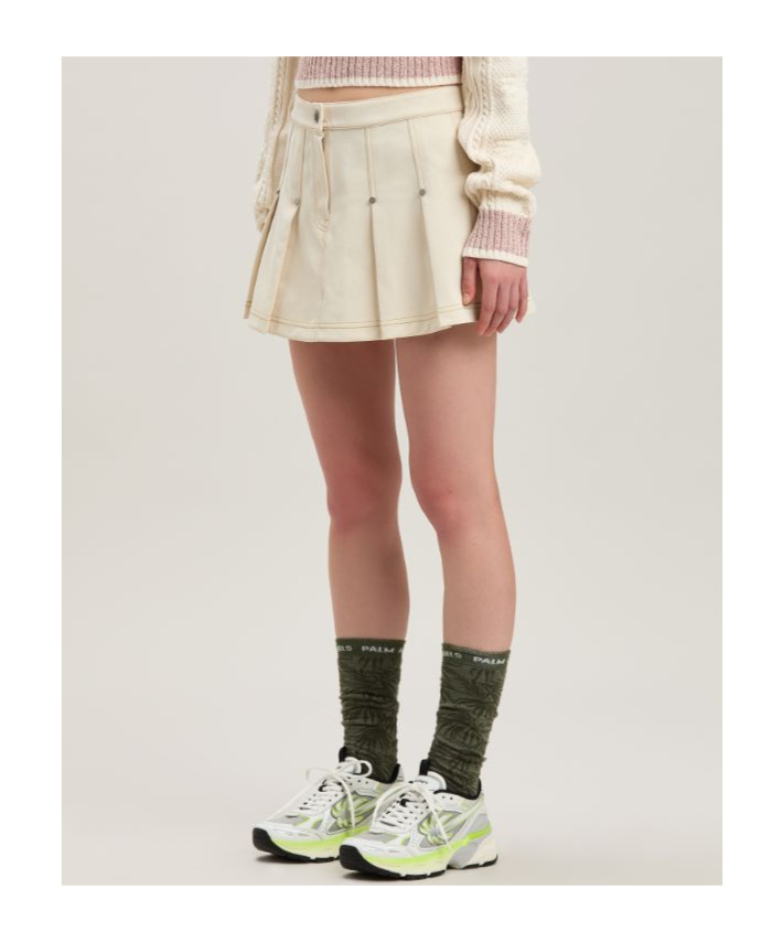 Palm Angels Skirts In White