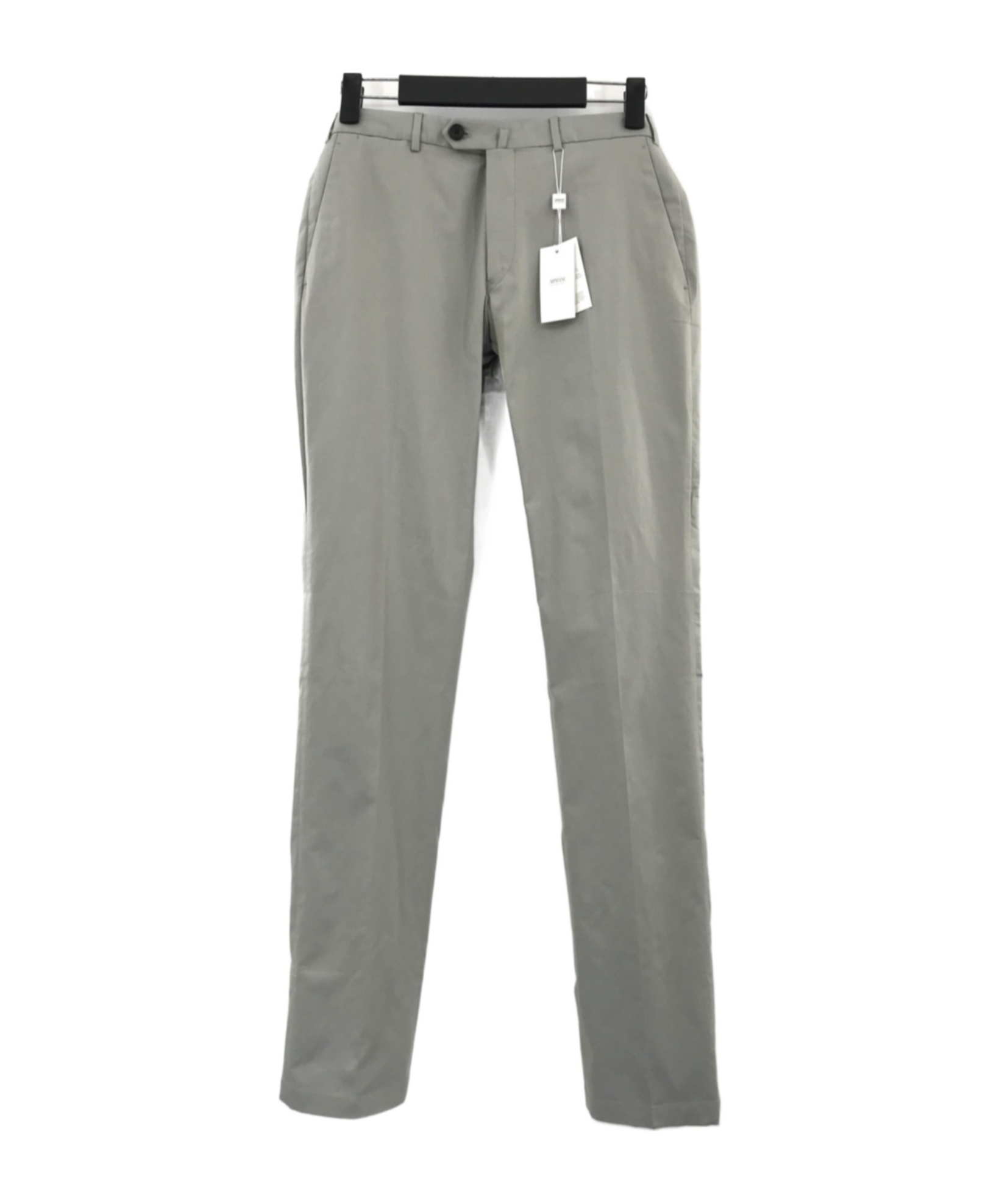Armani Collezioni Belt-loop Casual Pants In Gray