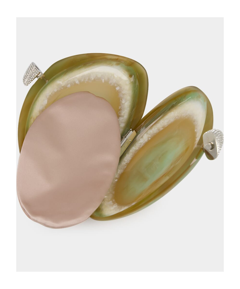 Benedetta Bruzziches Ariel Geode-effect Clutch Bag
