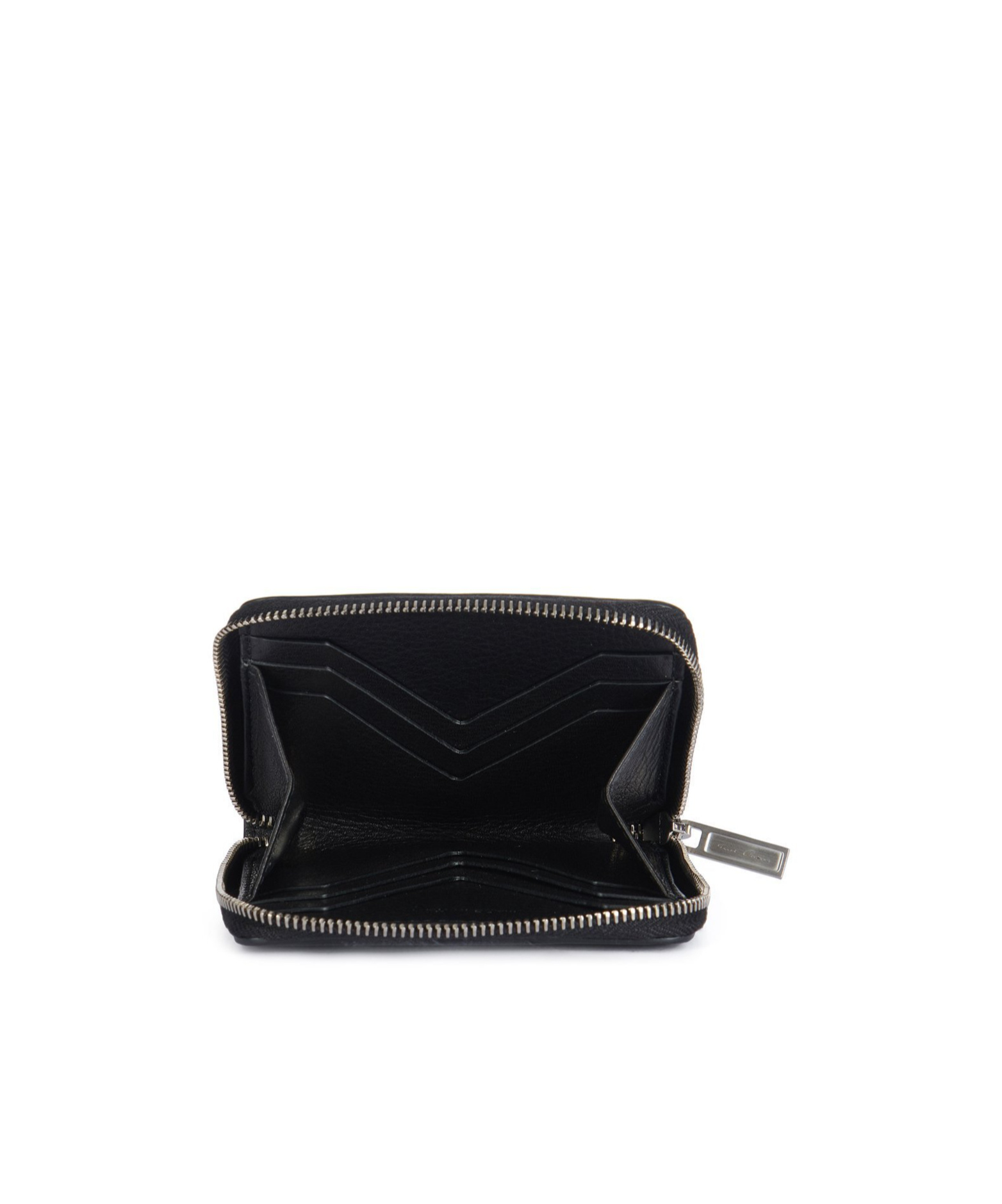 Rick Owens Zipper Wallet In Black