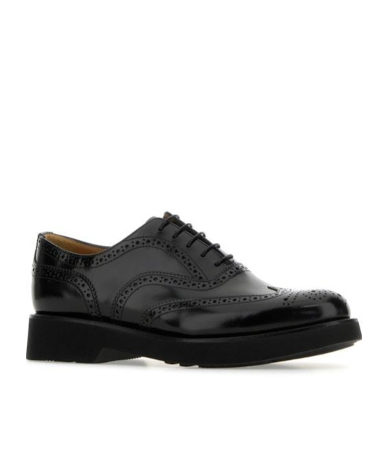 CHURCH'S BURWOOD LEATHER BROGUE SHOES