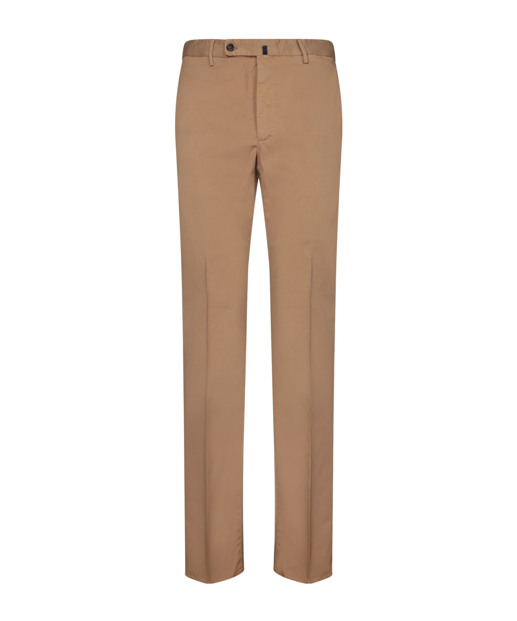 Incotex Tailored Beige Trousers With Smooth Finish In Brown