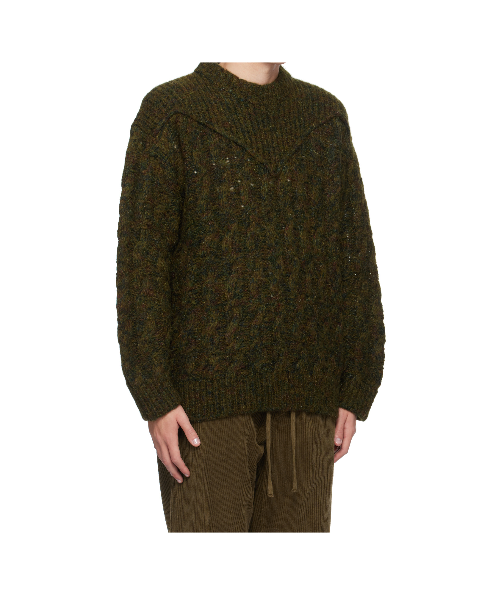 Isabel Marant Long-sleeved Sweater In Black