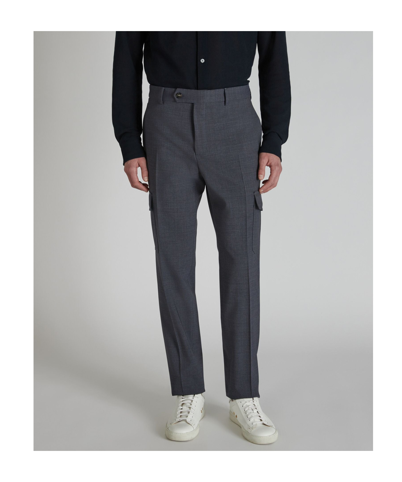 INCOTEX BELT LOOP TRACK PANTS
