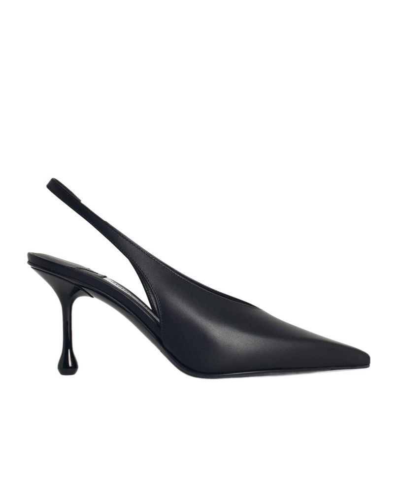 Jimmy Choo Leather Pointed Toe Sling Back Stiletto In Multi