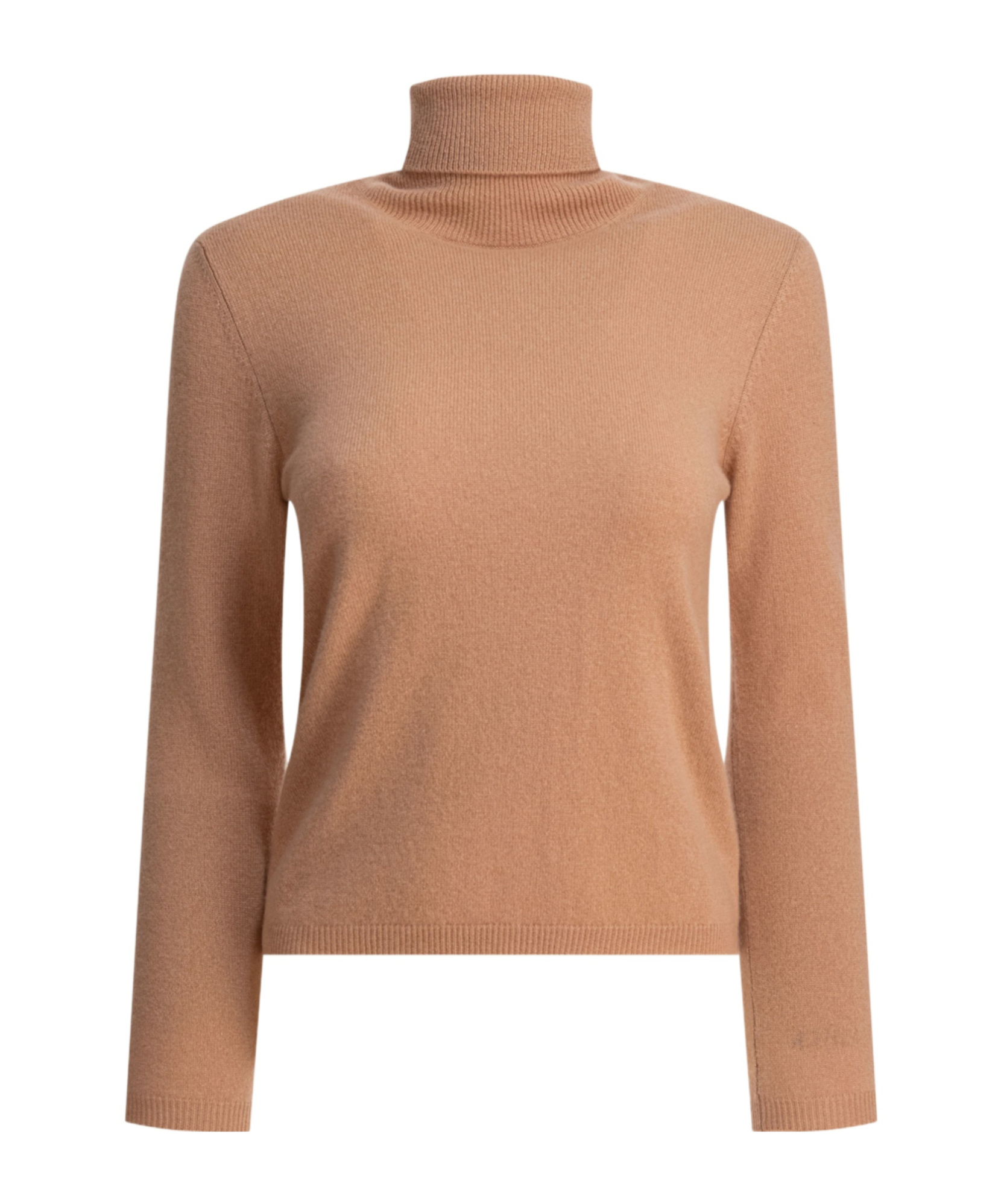 Kangra Cashmere Regular Fit Turtleneck Sweater In Brown