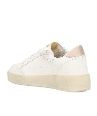 Golden Goose Lace-up Low-cut Casual Shoes In White