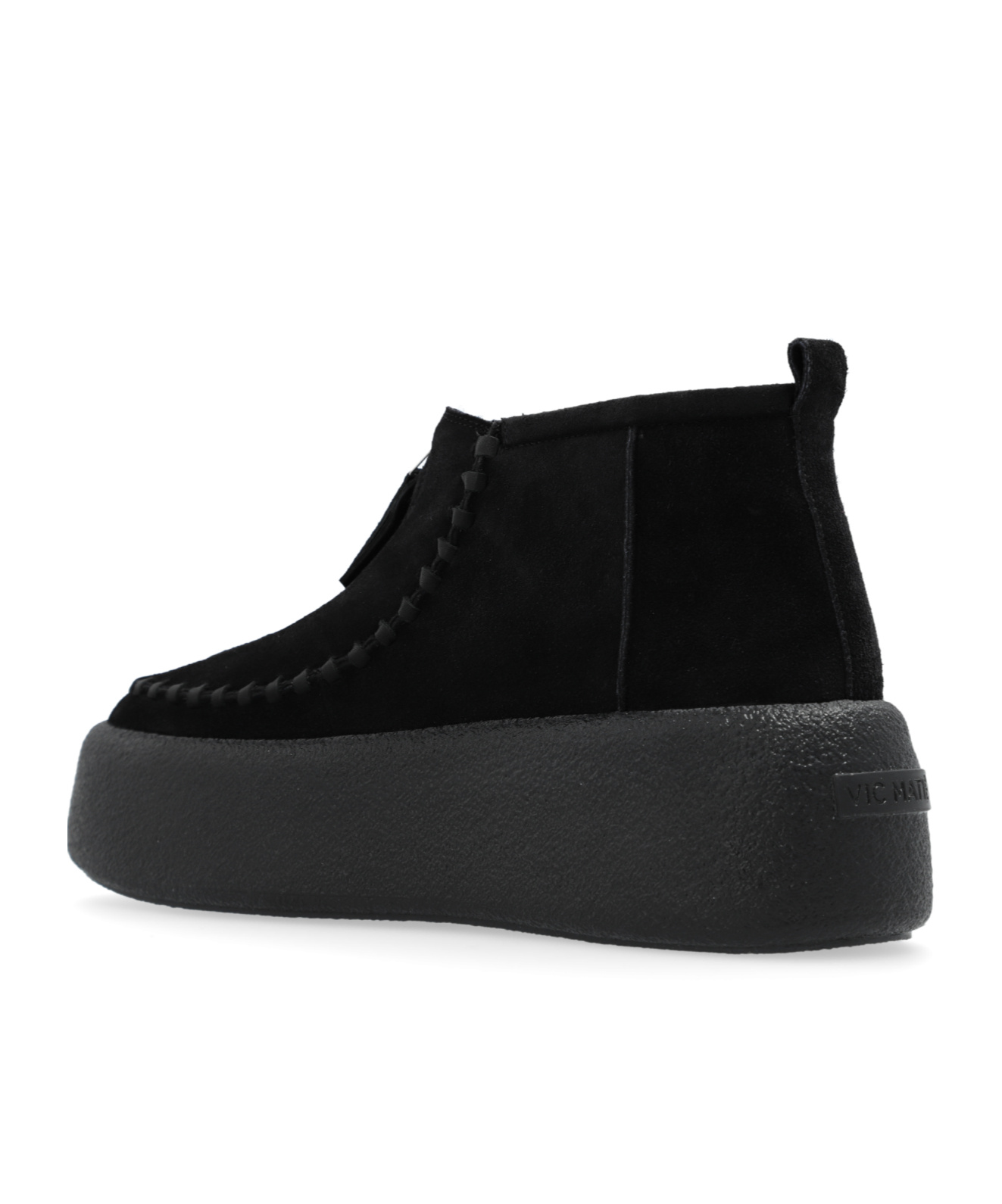 Vic Matie Sensory Platform Boots In Black