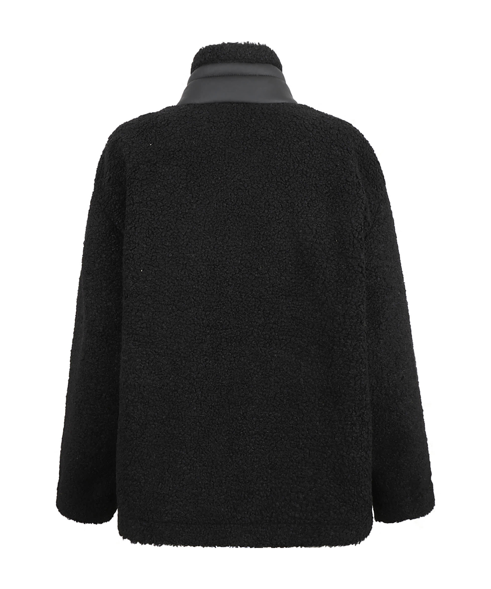 Moschino Zipped Laced Jacket In Black