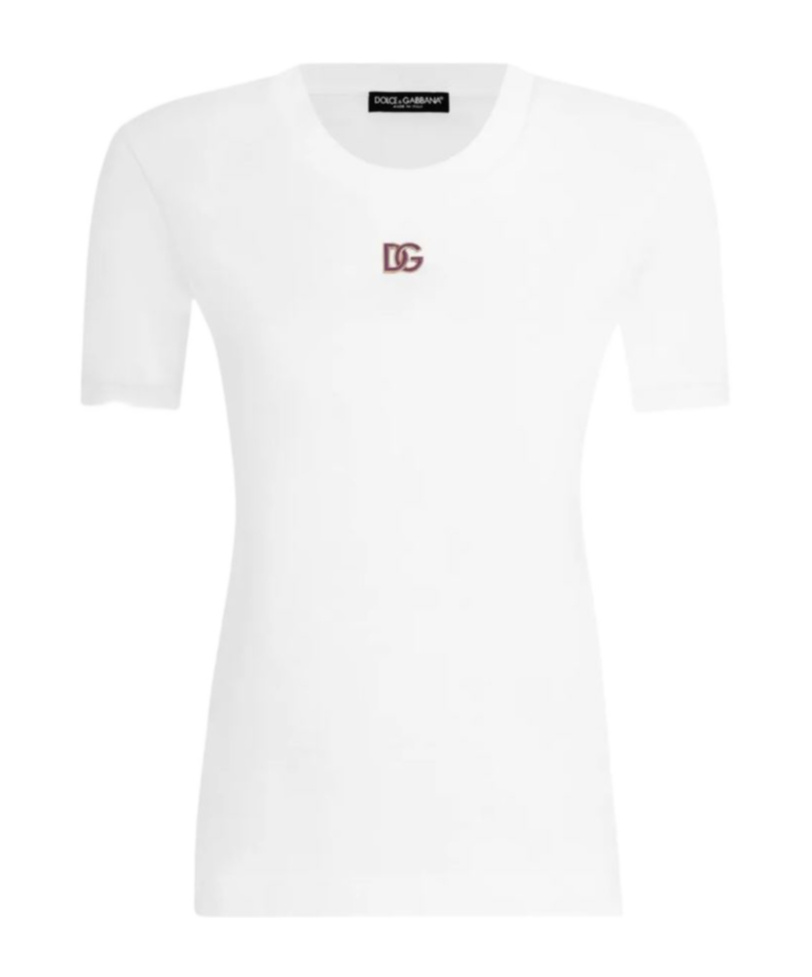 Dolce & Gabbana Cotton T-shirt In White