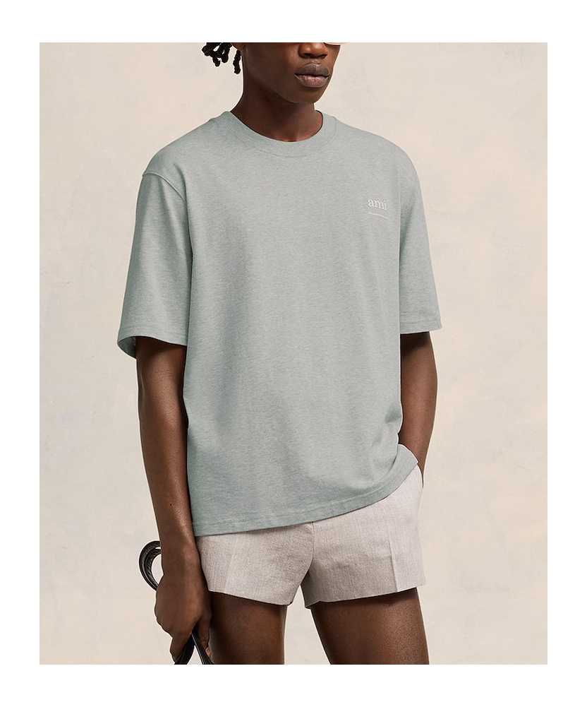 Ami Alexandre Mattiussi Ami Tee In Gray