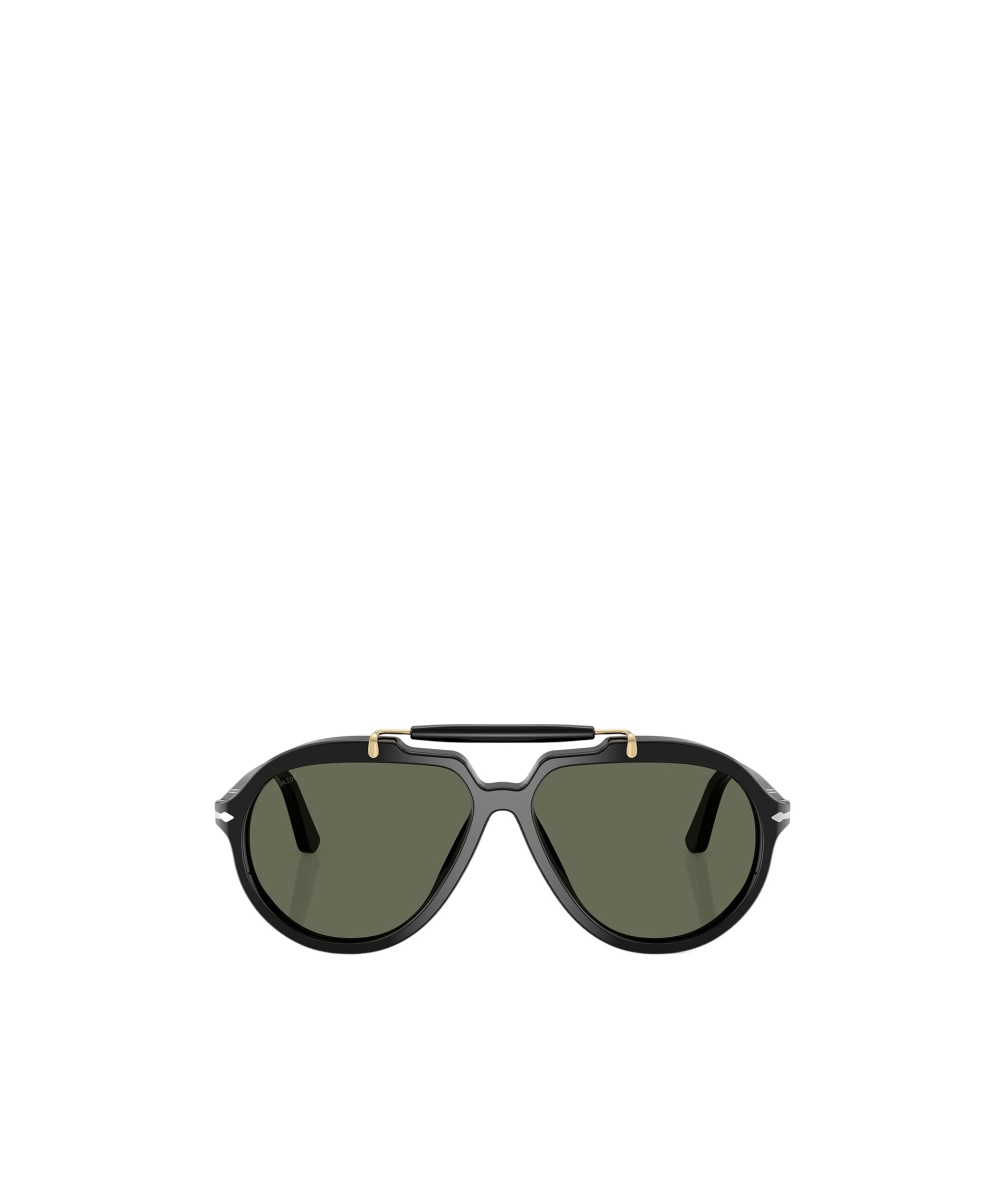 Persol Square Frame Sunglasses In Green