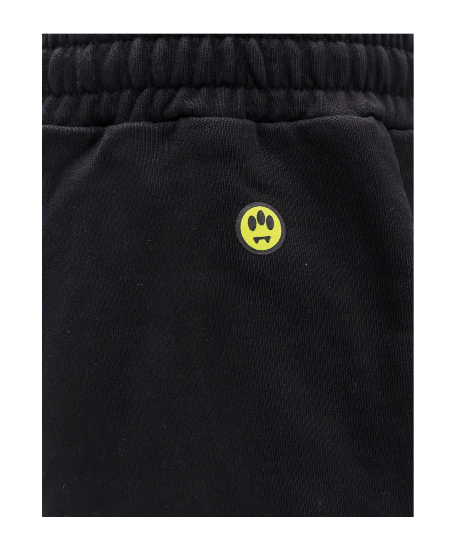 Barrow Cotton Bermuda Shorts With Logo In Black