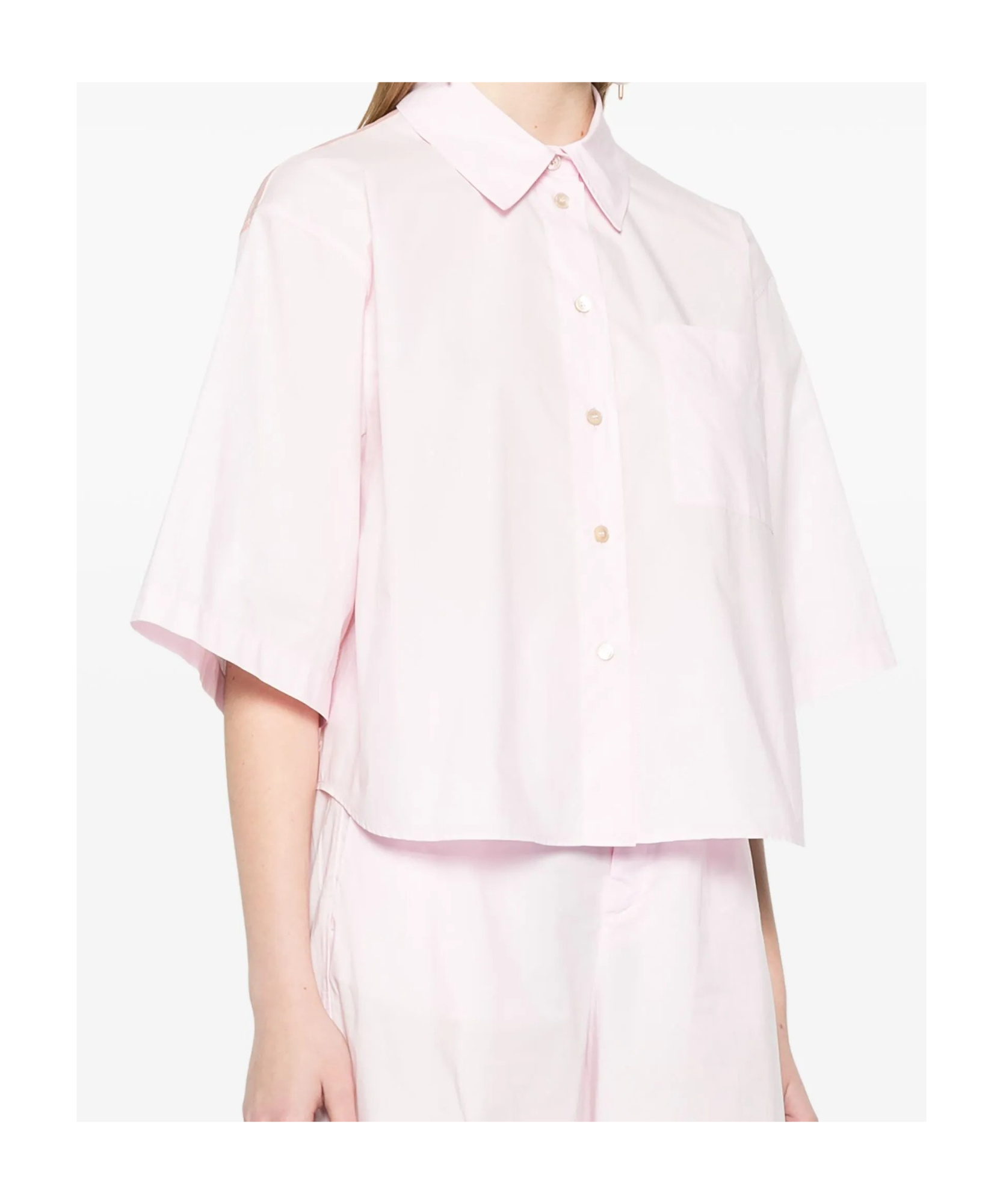 FORTE FORTE HALF SLEEVE SHIRT